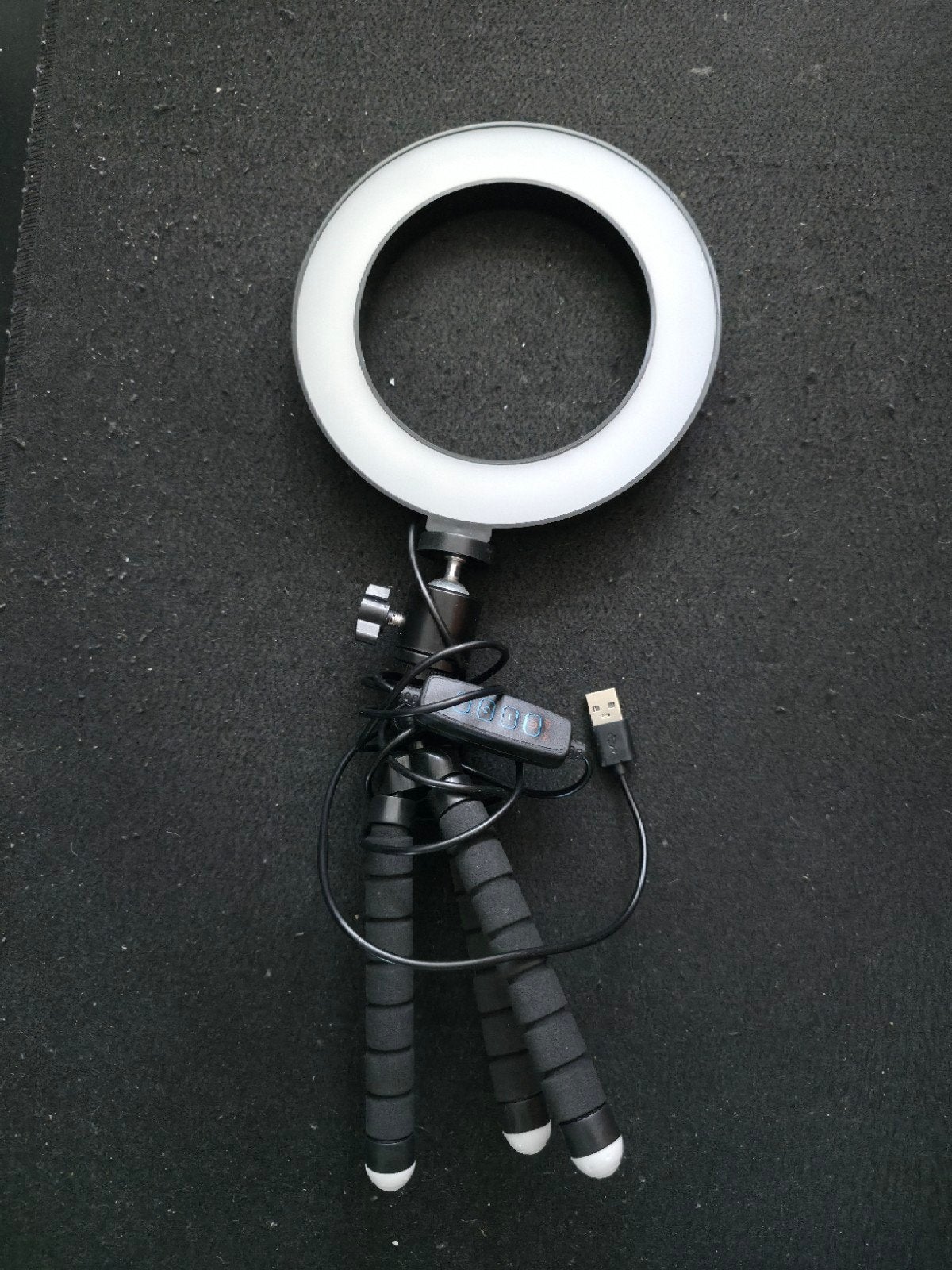 Ringlamp met statief - Perfect voor content creators, Audio, Tv en Foto, Fotografie | Professionele apparatuur, Overige merken