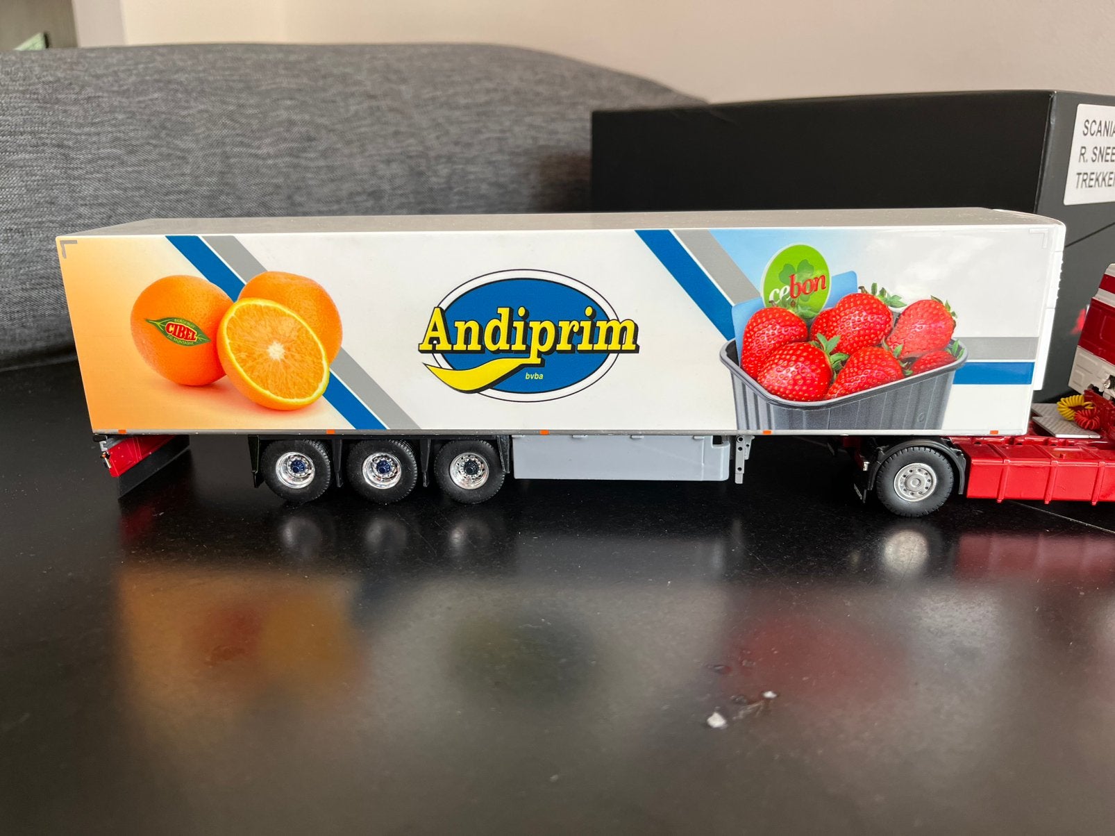 Tekno trailer Andiprim B keuze, Ophalen of Verzenden, Zo goed als nieuw, Bus of Vrachtwagen, Tekno