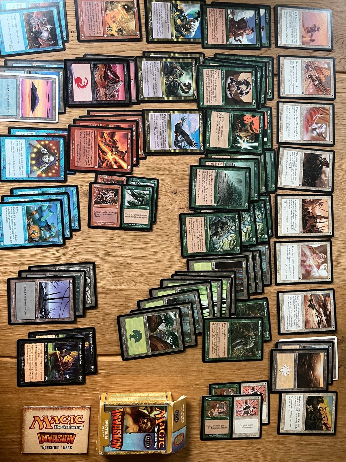 The Gathering – Invasion (2000), Spectrem theme deck, Hobby en Vrije tijd, Ophalen of Verzenden, Starterdeck