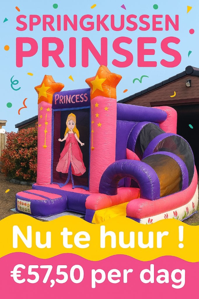 Springkussen huren? Ook perfect voor binnen!, Ophalen of Verzenden, Zo goed als nieuw, Overige
