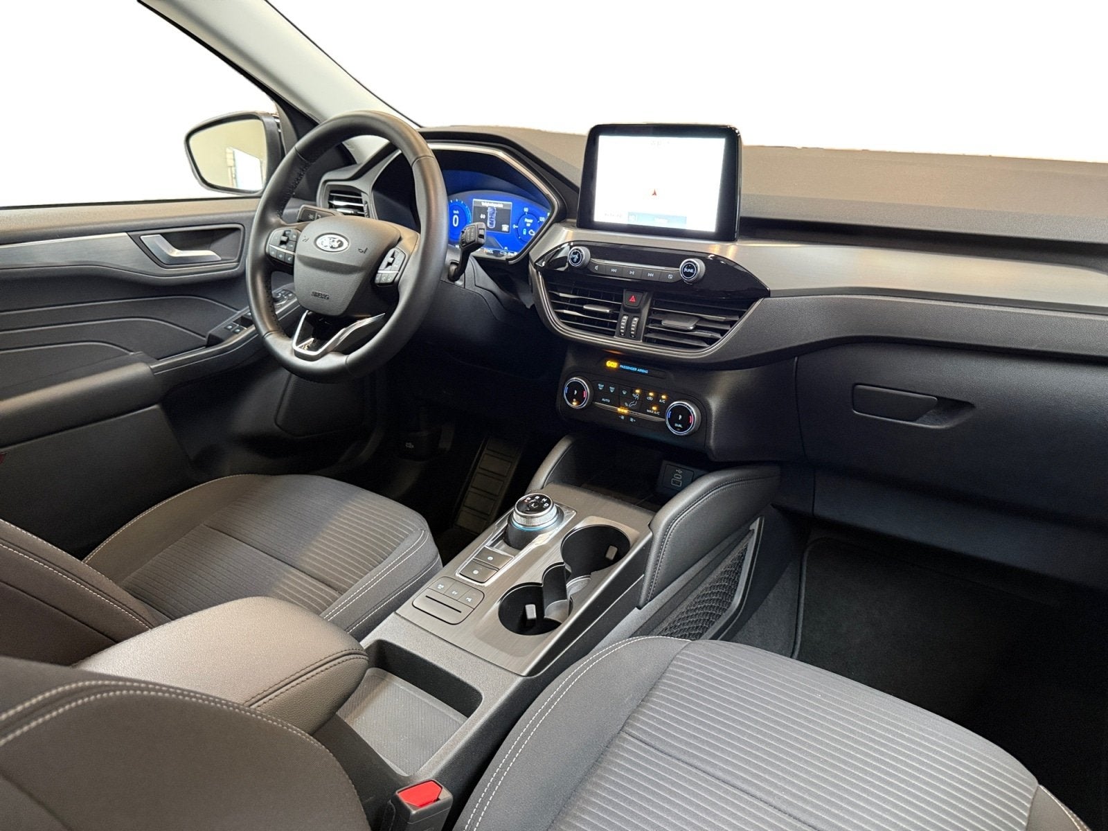 Ford Kuga 2.5 PHEV Titanium I Camera I Cruise I CarPlay I, Auto's, Ford, Stof, Gebruikt, 4 cilinders, Zwart