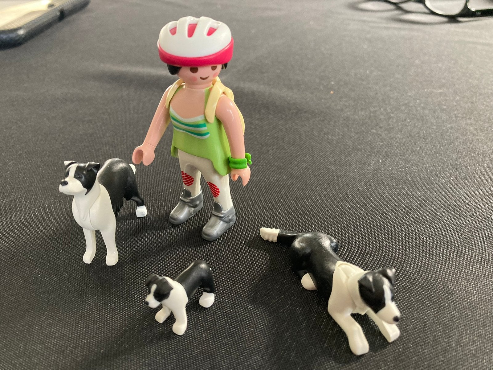 Playmobil border collie familie 5213, Kinderen en Baby's, Speelgoed | Playmobil, Ophalen of Verzenden, Zo goed als nieuw
