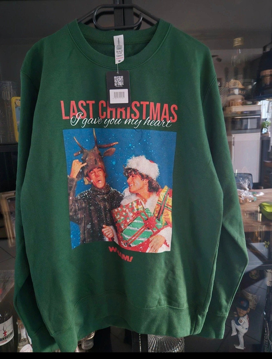 Last Christmas Wham! Kersttrui - Groen - Maat XL, Maat 46/48 (XL) of groter, Nieuw, Ophalen of Verzenden, Henry Tiger