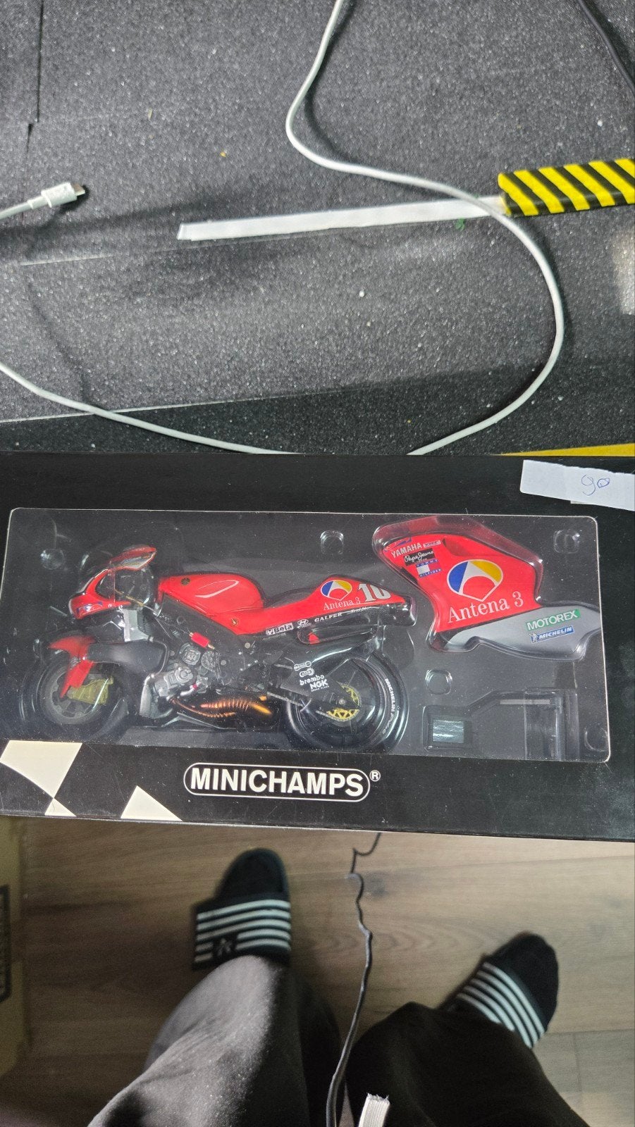 Yamaha YZR 500 Minichamps 1:12 - Nieuwstaat in doos, Ophalen of Verzenden