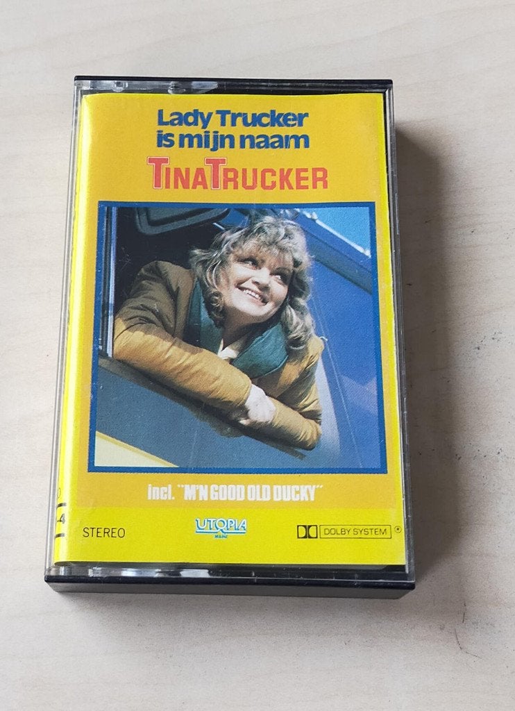Tina Trucker - Lady Trucker Is Mijn Naam Cassette MC 1983, Cd's en Dvd's, Gebruikt, Ophalen of Verzenden, Pop, Communications@umusic.com