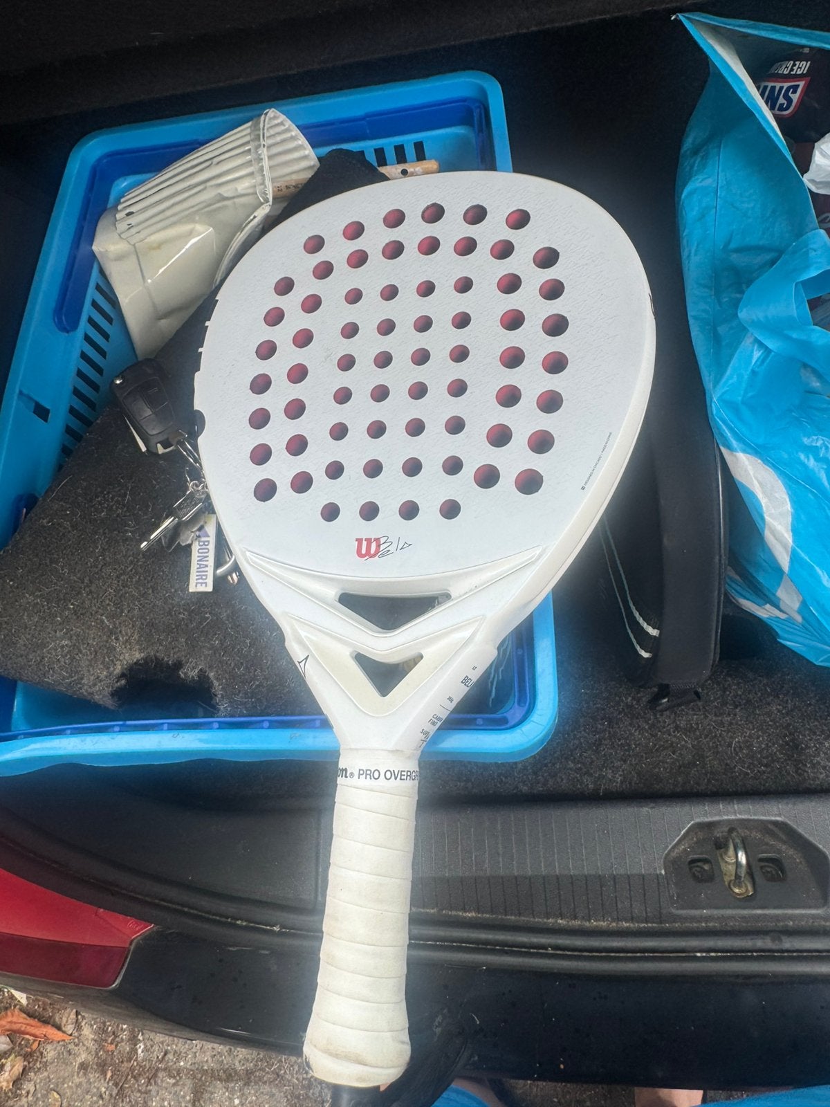 Padel rackets, Ophalen of Verzenden, Zo goed als nieuw