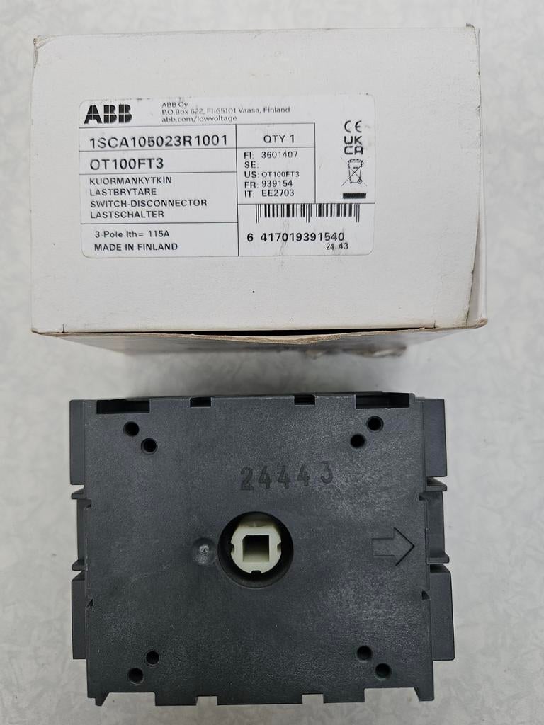 ABB lastscheider 3 fase 115A, Ophalen of Verzenden, Nieuw