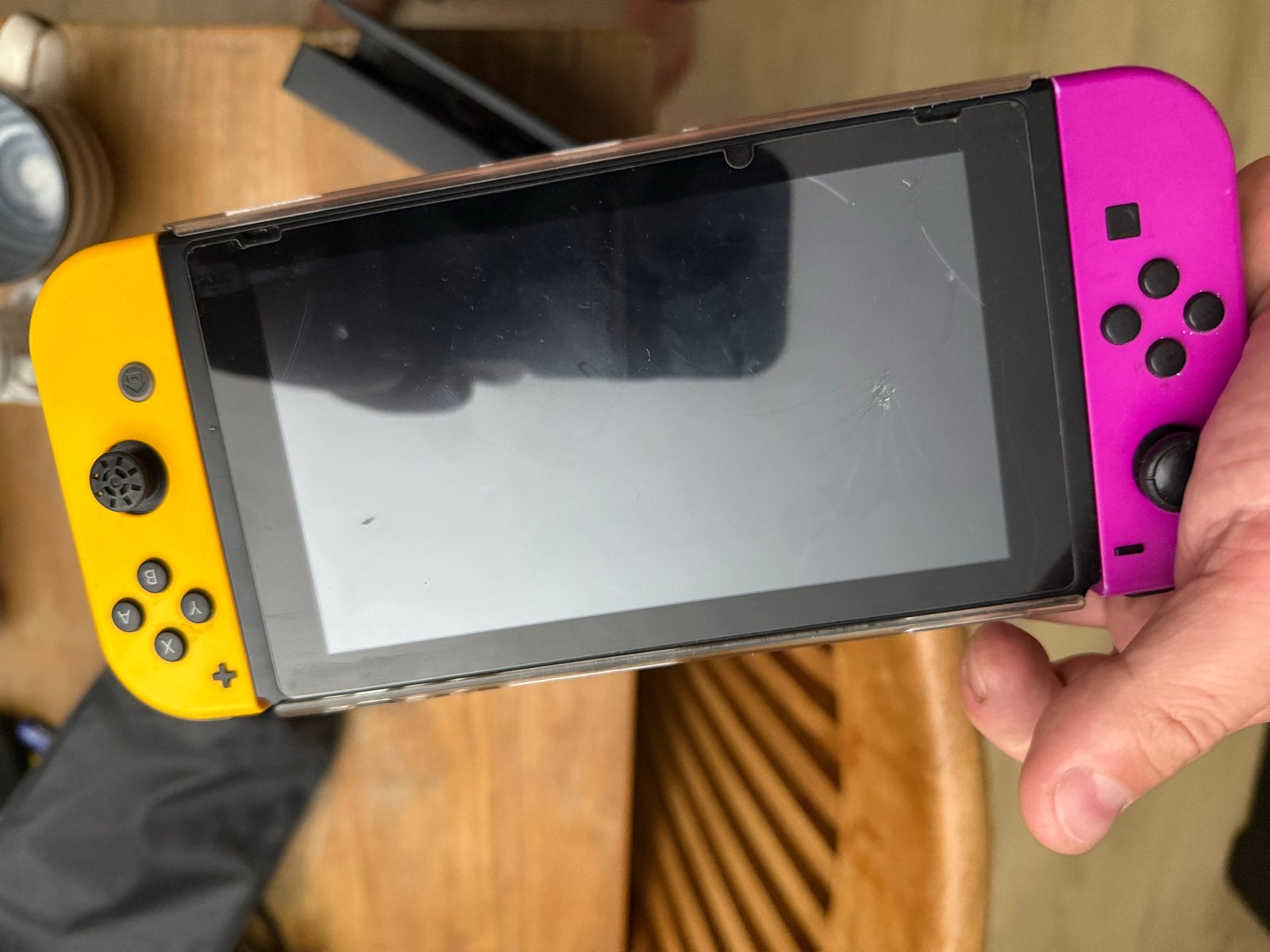 Nintendo Switch met Dock en Oplader (Gebruikt), Spelcomputers en Games, Ophalen of Verzenden, Gebruikt, Met 3 controllers of meer