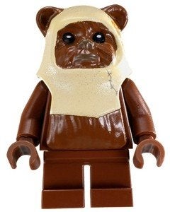 Lego Star Wars Ewok Pabloo SW0238, Ophalen of Verzenden, Zo goed als nieuw, Minifiguur, Pattarensponger@gmail.com