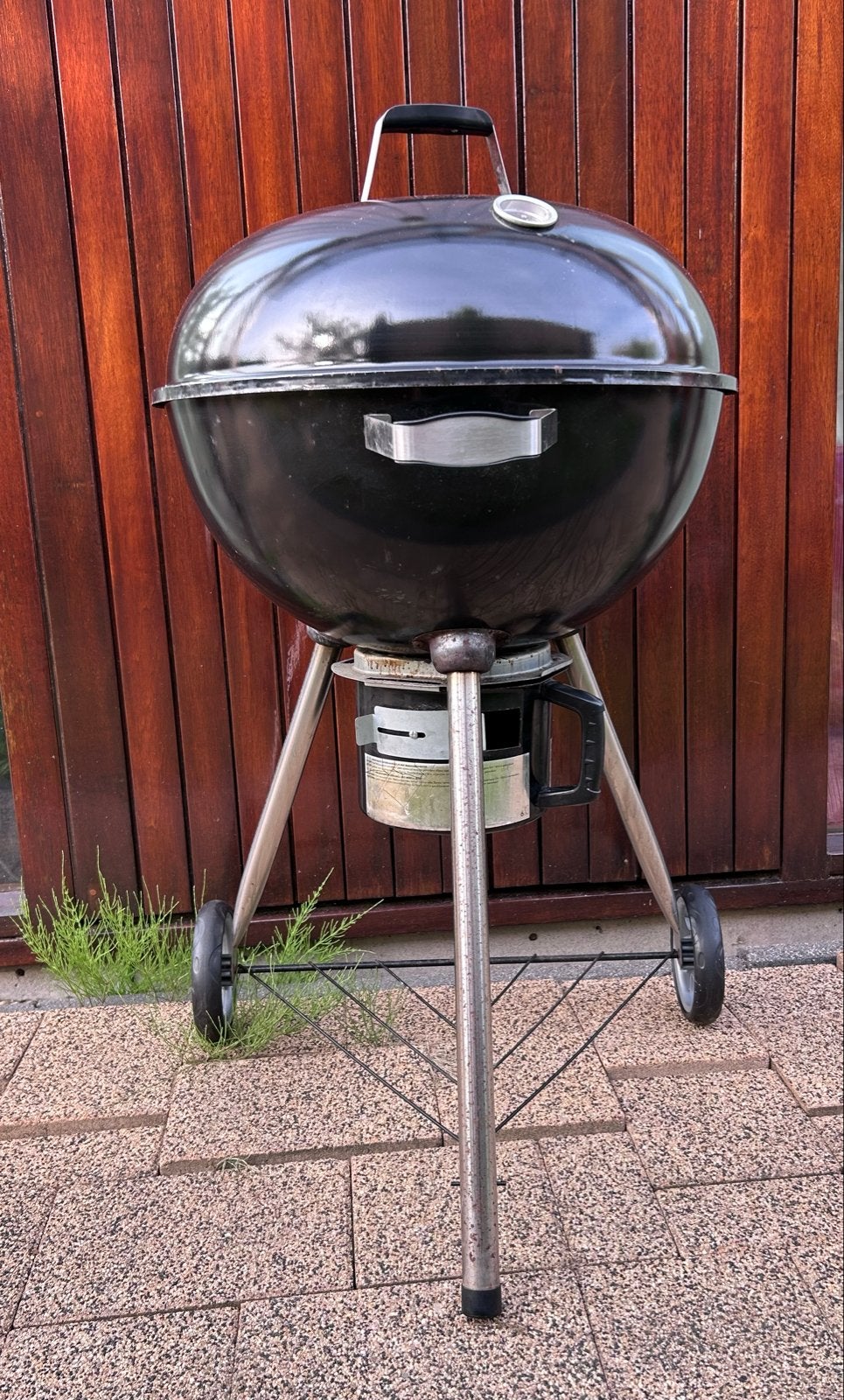 Lidl Kogel Barbecue met as-opvanger, Tuin en Terras, Houtskoolbarbecues, Gebruikt, Ophalen