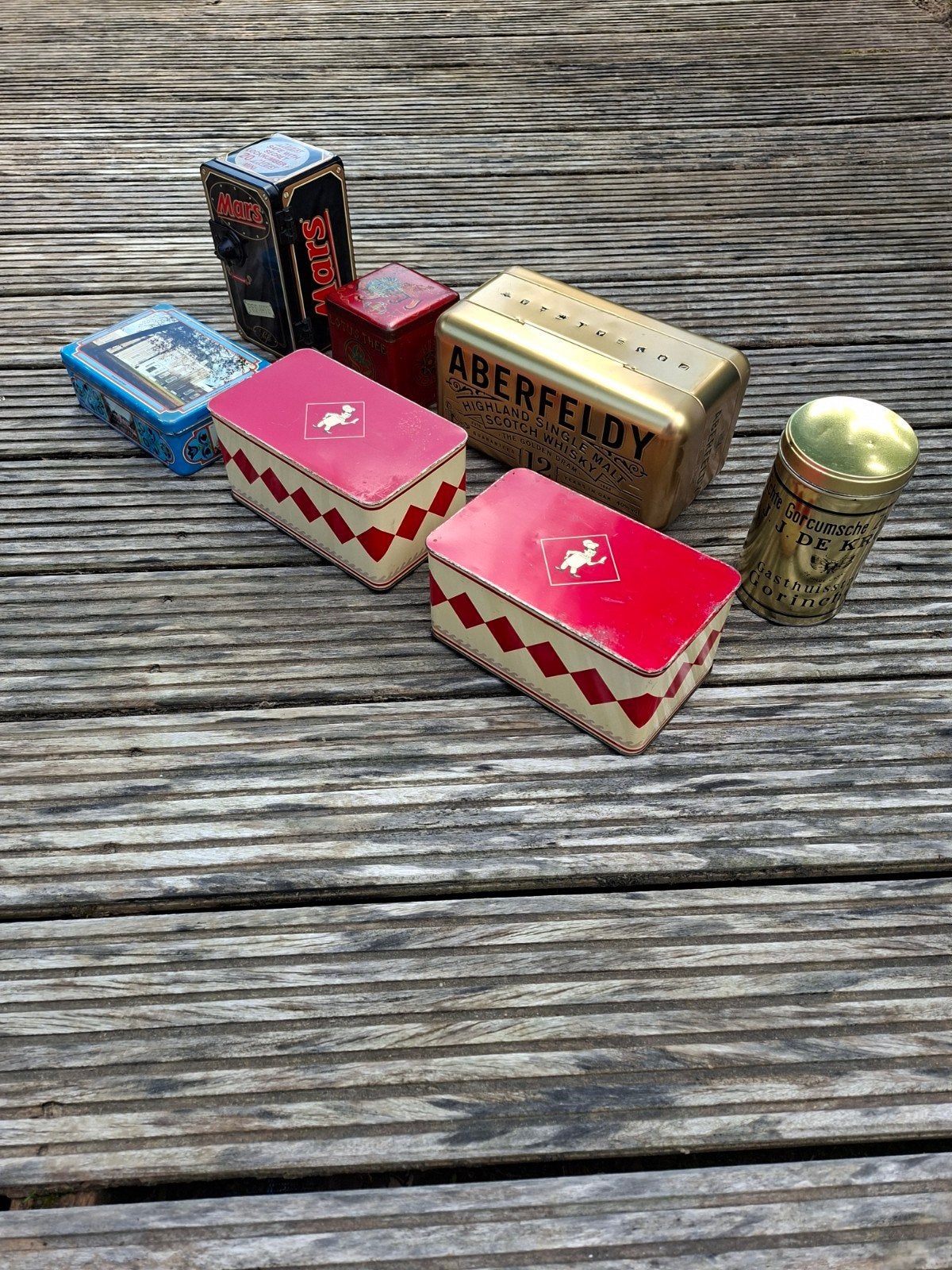 BLIKKEN TROMMELS BLIK VERPAKKING, Ophalen of Verzenden, Zo goed als nieuw, Overige, Overige merken