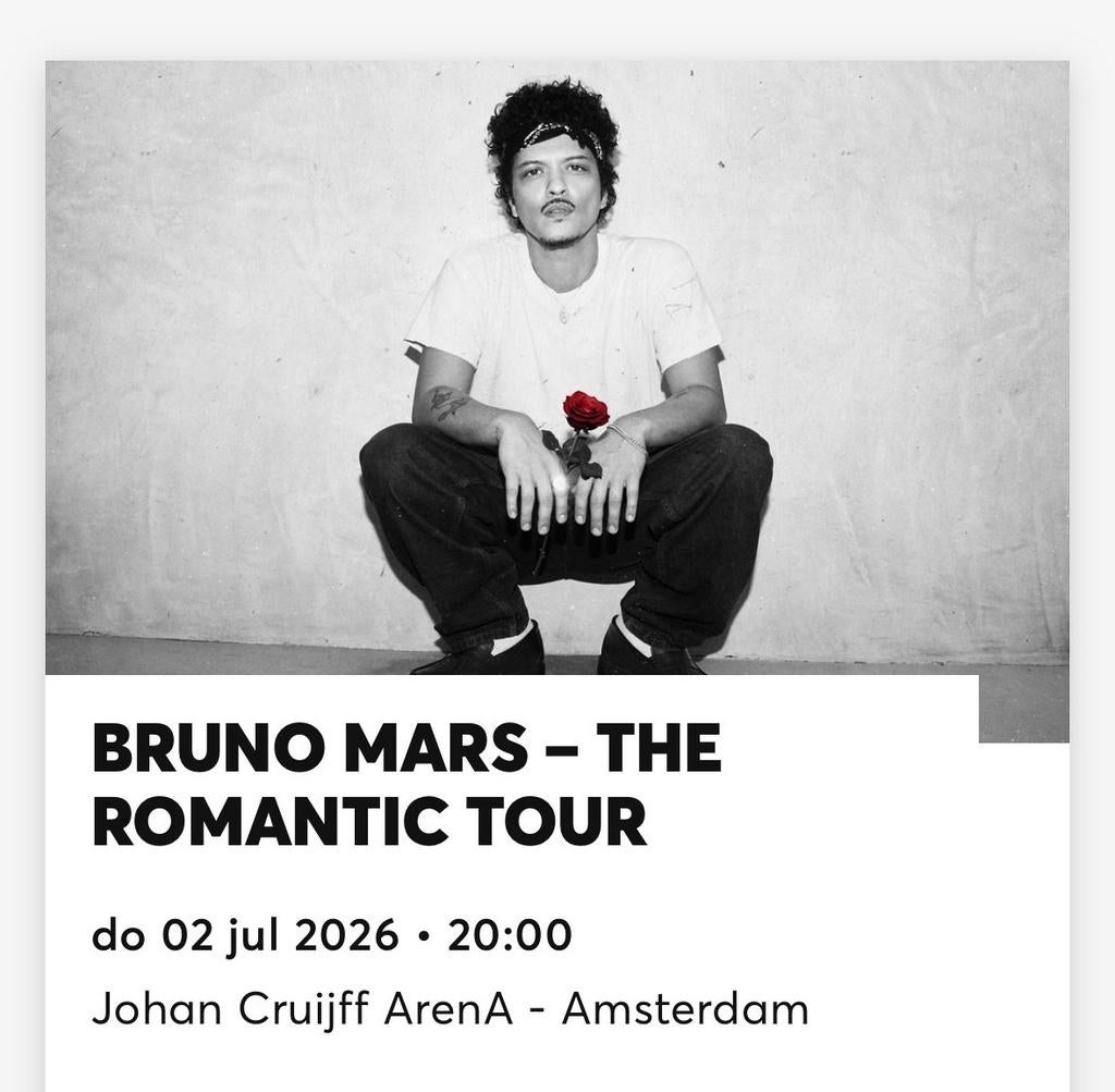 2x Official Platinum Tickets 2 juli, Tickets en Kaartjes, Twee personen, Juli
