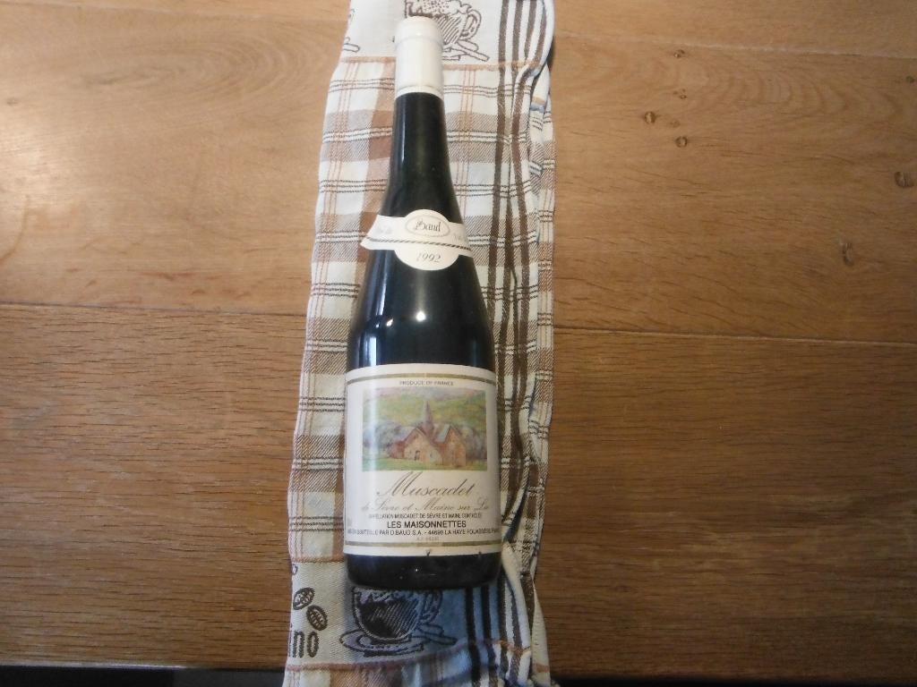 Muscadet de Sevre et Maine sur Lie, 1992, vins du Val de Loi, Verzenden, Frankrijk, Nieuw, Witte wijn