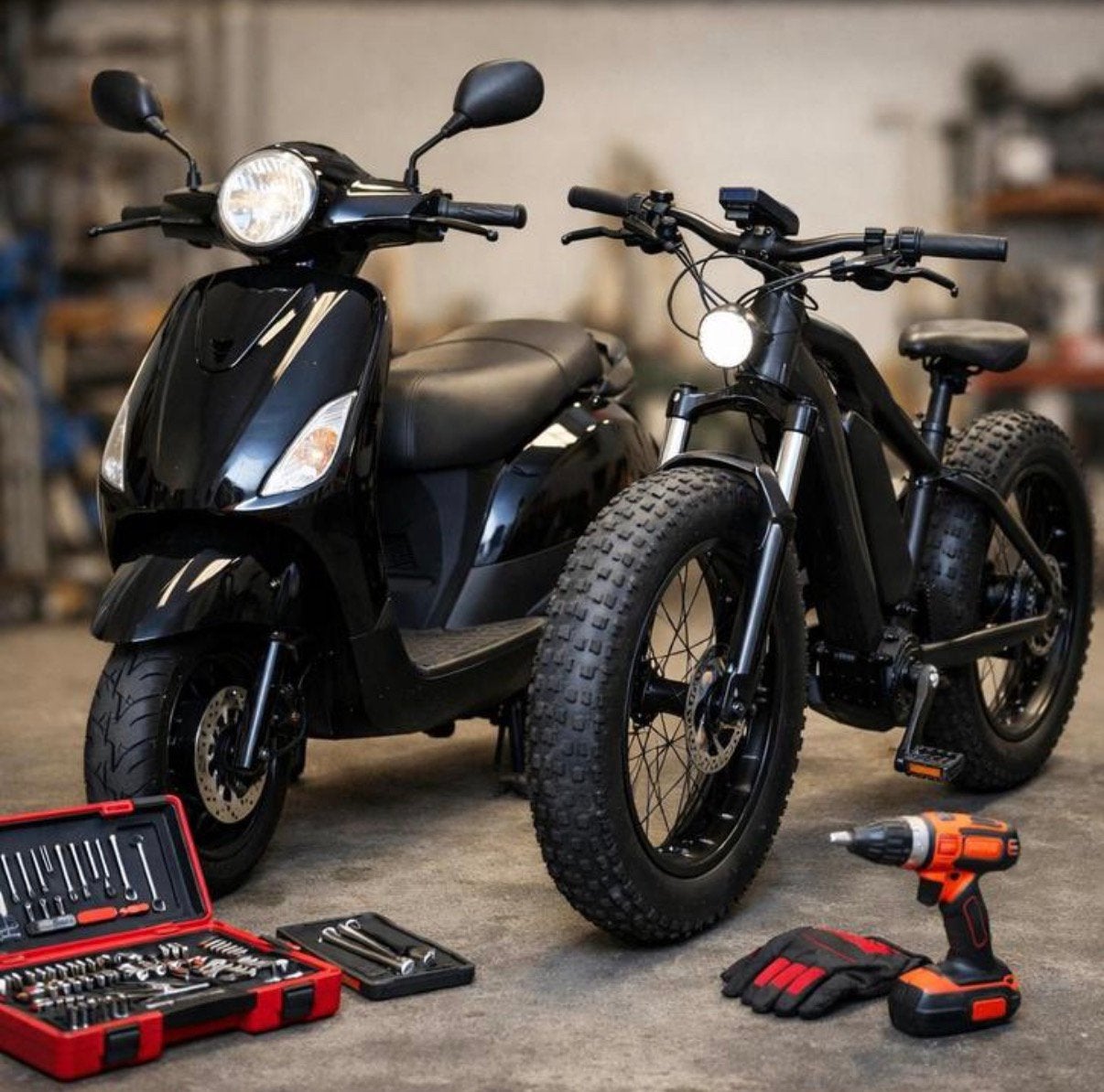 Scooter & Fatbike Service | Reparatie en Onderhoud, Fietsen en Brommers, Ophalen