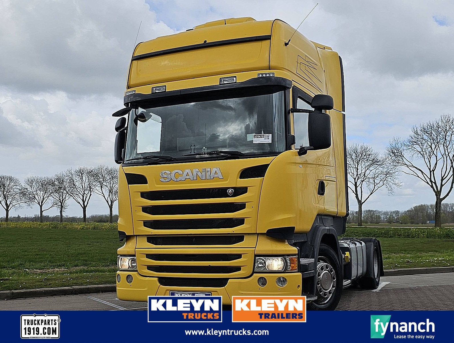SCANIA R410, Automaat, Euro 6, Scania, Geel