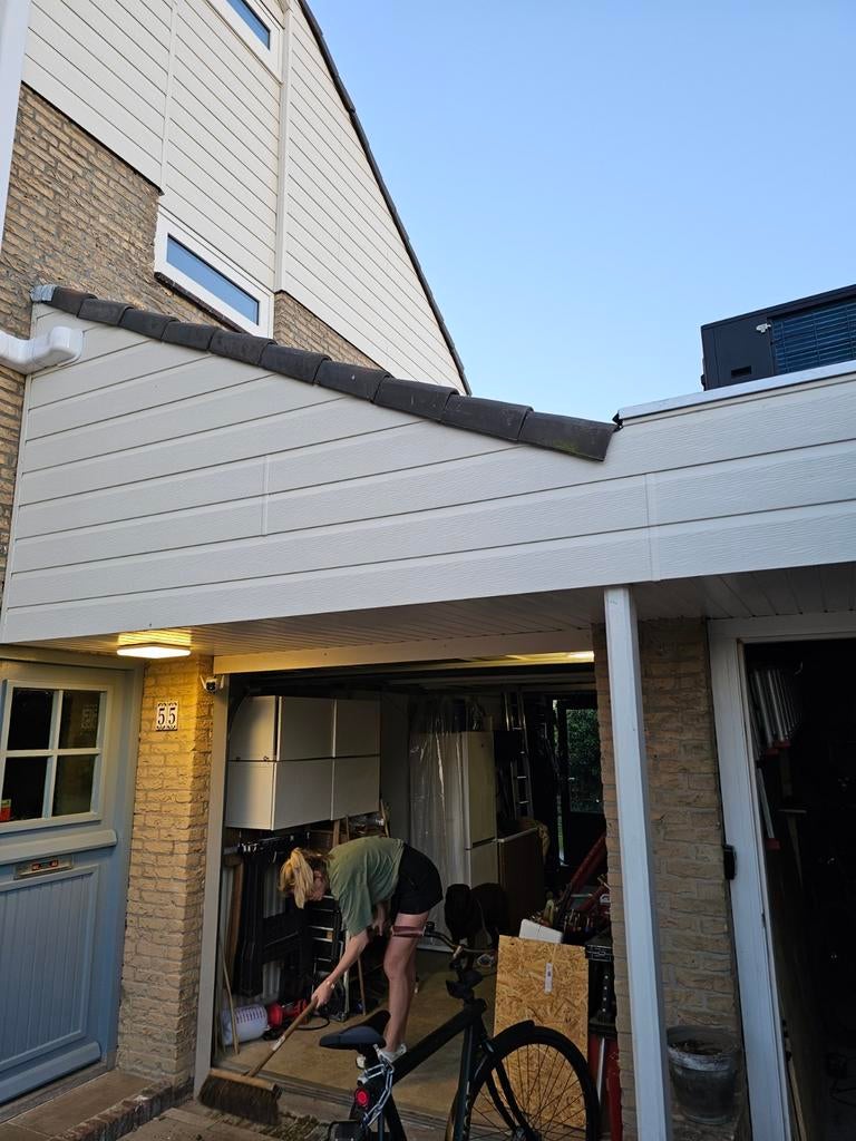Escade dubbel rabat 9010, Ophalen, 25 tot 50 mm, Nieuw, Plank