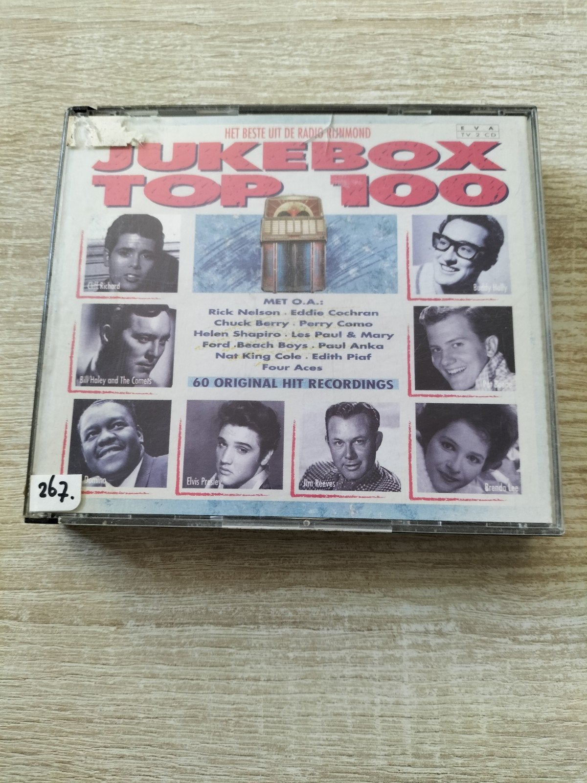 Het beste uit de jukebox top 100 2 cd box, Ophalen of Verzenden, Pop