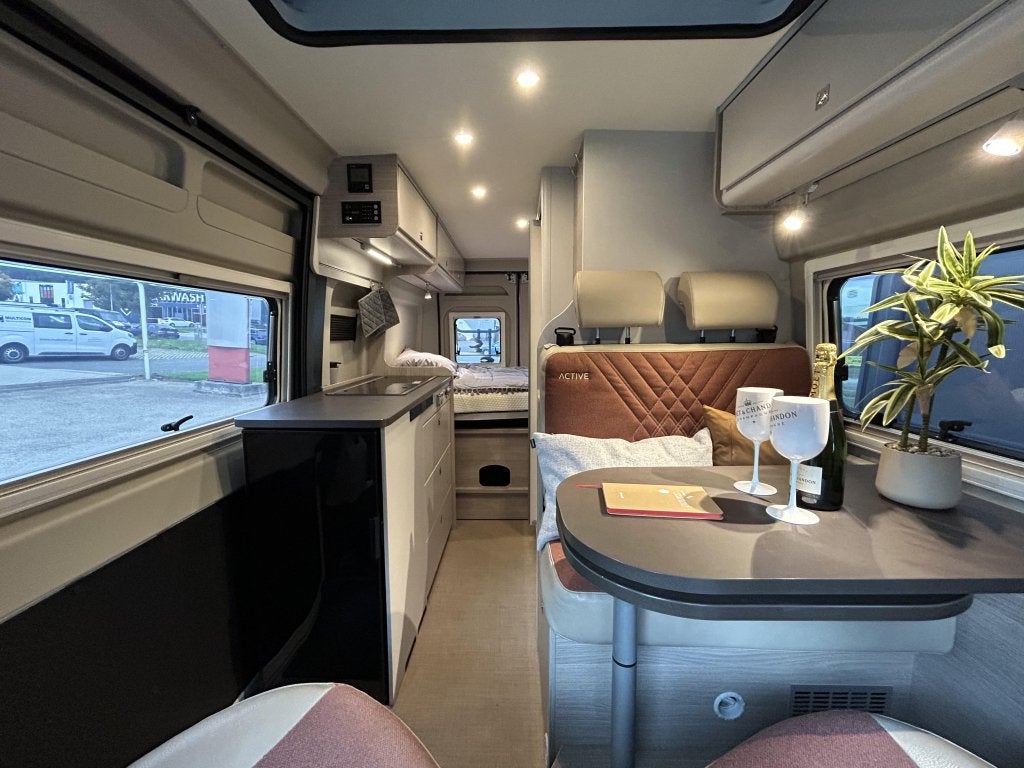 Bürstner Campeo 600 Met Hefdak, Caravans en Kamperen, Buscamper of Camperbus, Fiat, 6 tot 7 meter, Bedrijf