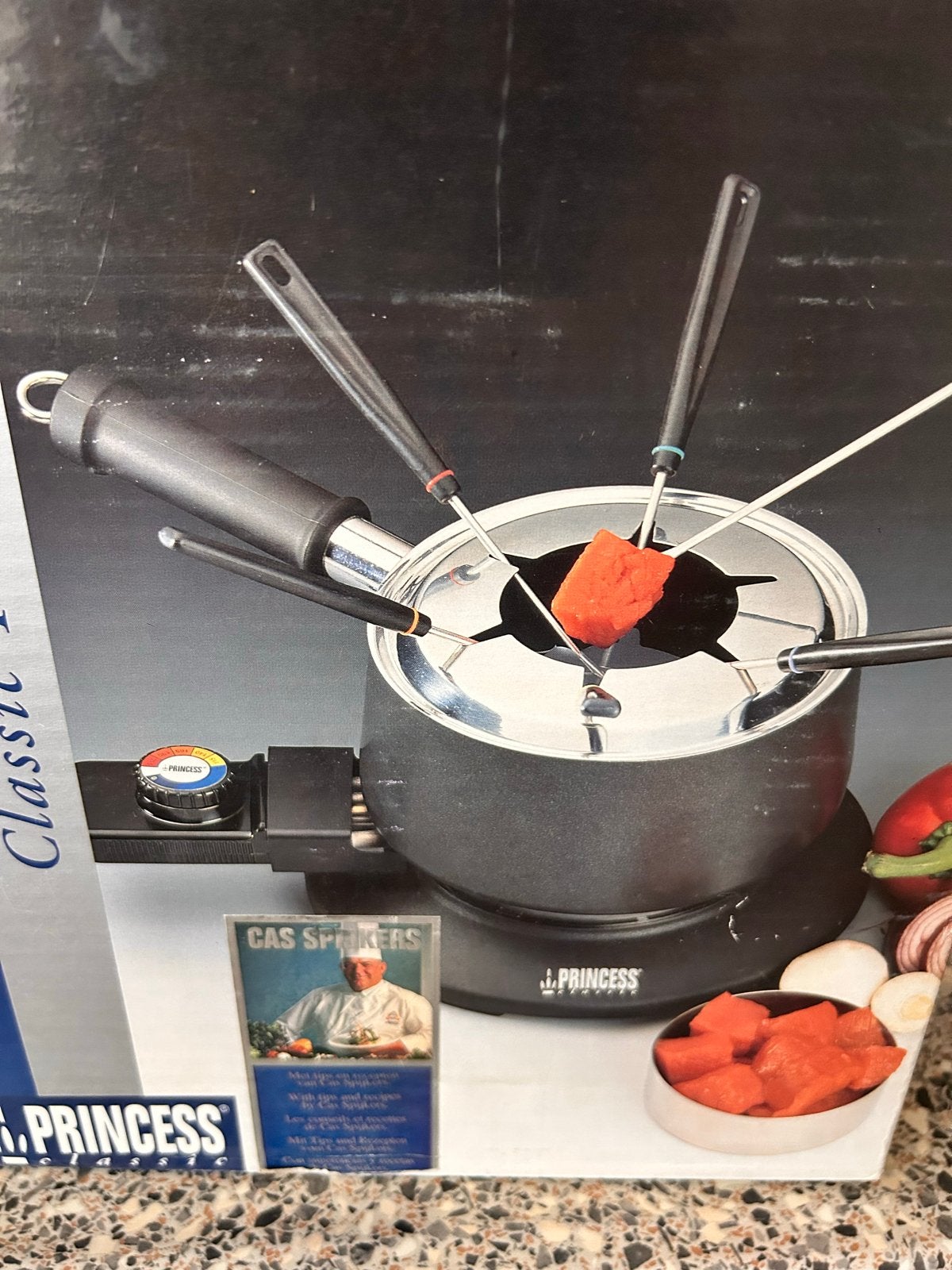 Princess Elektrische Fondueset - 1100W - Compleet, Ophalen of Verzenden, Nieuw, Elektrisch, Fondueset