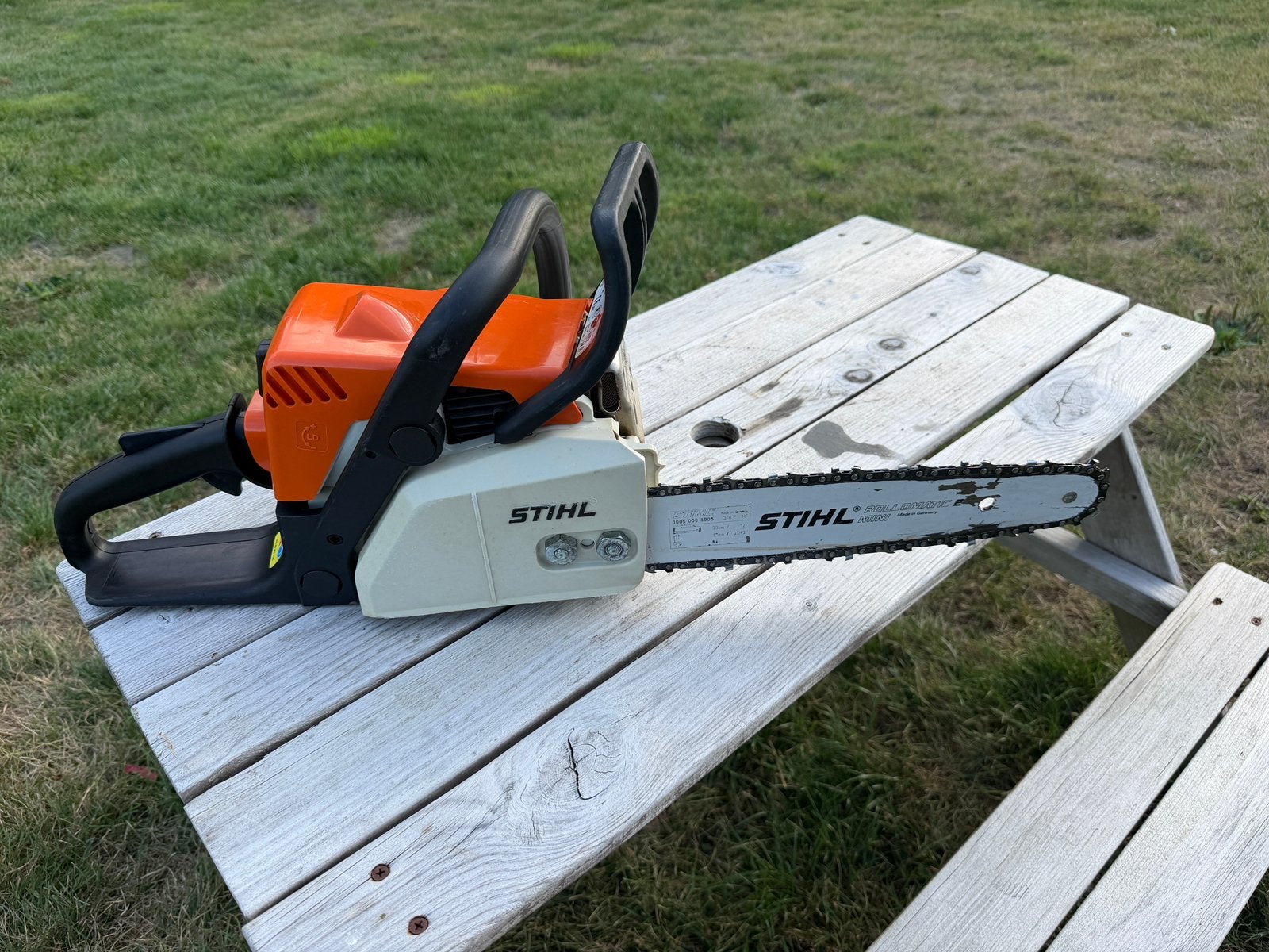 ‼️ Stihl ms170 kettingzaag ‼️, Ophalen, Zo goed als nieuw