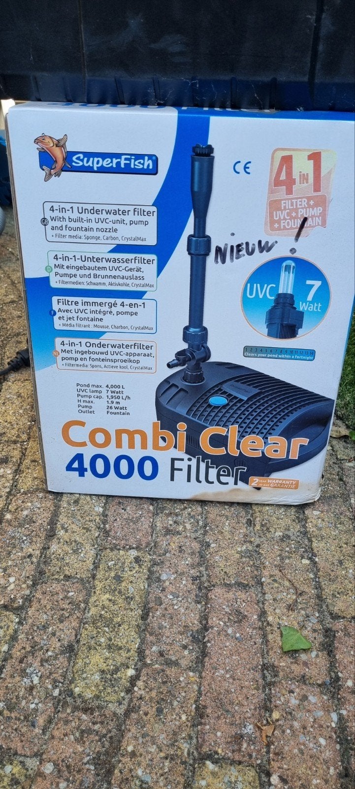 superfish pomp Filter Nieuw!, Ophalen, Nieuw