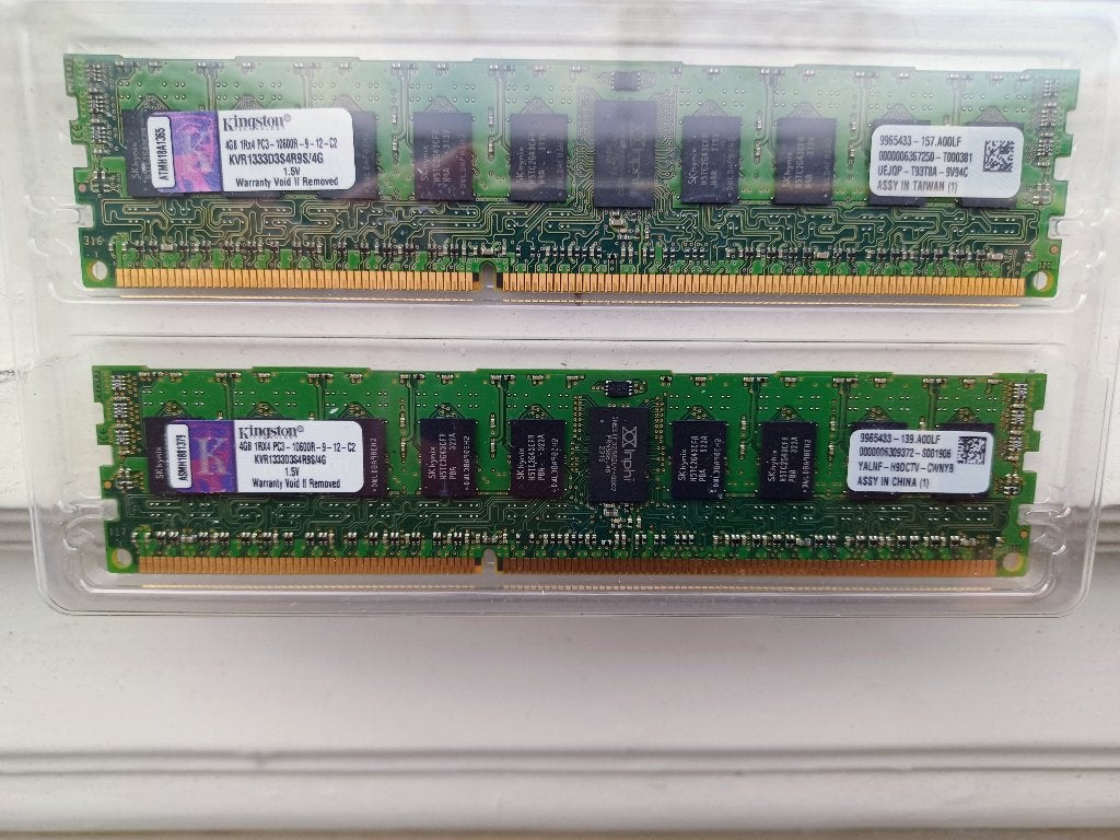 Kingston 8 GB Geheugen DIMM 1333 MHz PC3-10600 DDR3 SDRAM, Gebruikt, 8 GB, DDR3, Ophalen of Verzenden