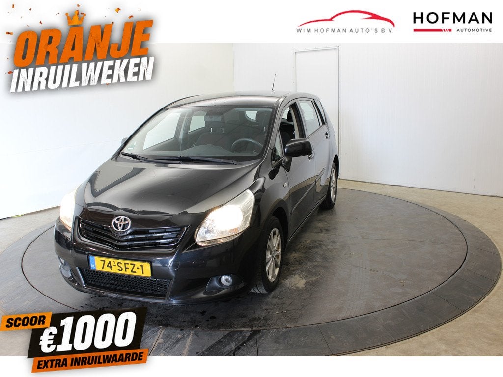 Toyota Verso 1.8 VVT-i Aspiration Automaat Trekhaak APK 12-2, Auto's, Toyota, Bedrijf, Te koop, Verso, ABS, Airbags, Airconditioning