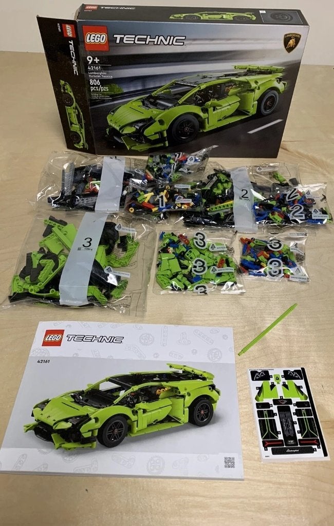 LEGO Technic Lamborghini Huracán Tecnica 42161 in doos, Lego, Nieuw, Ophalen of Verzenden, Technic