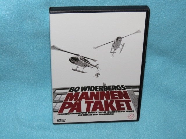 Zweedse DVD: Mannen på taket - Martin Beck - speelfilm 1976, Cd's en Dvd's, Maffia en Misdaad, Vanaf 16 jaar, Inclusief doosje