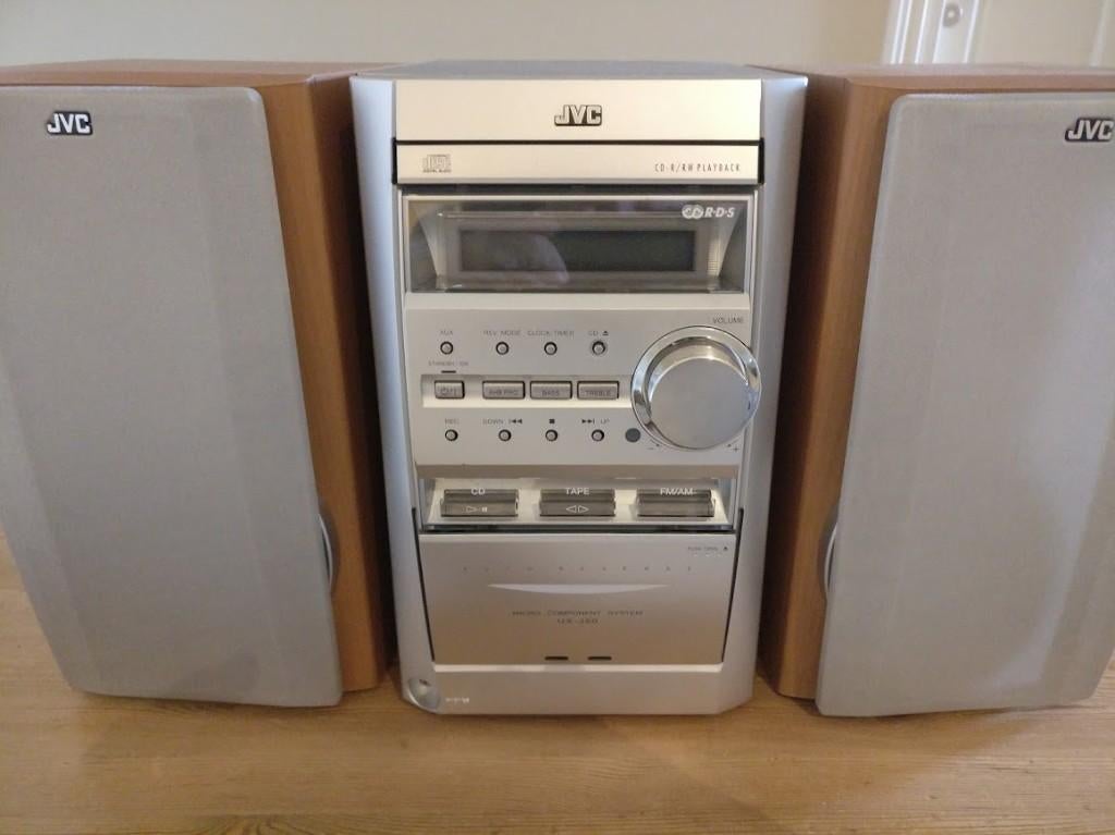 JVC micro component system (CD, Tuner, Cassette) te koop, Ophalen of Verzenden, JVC