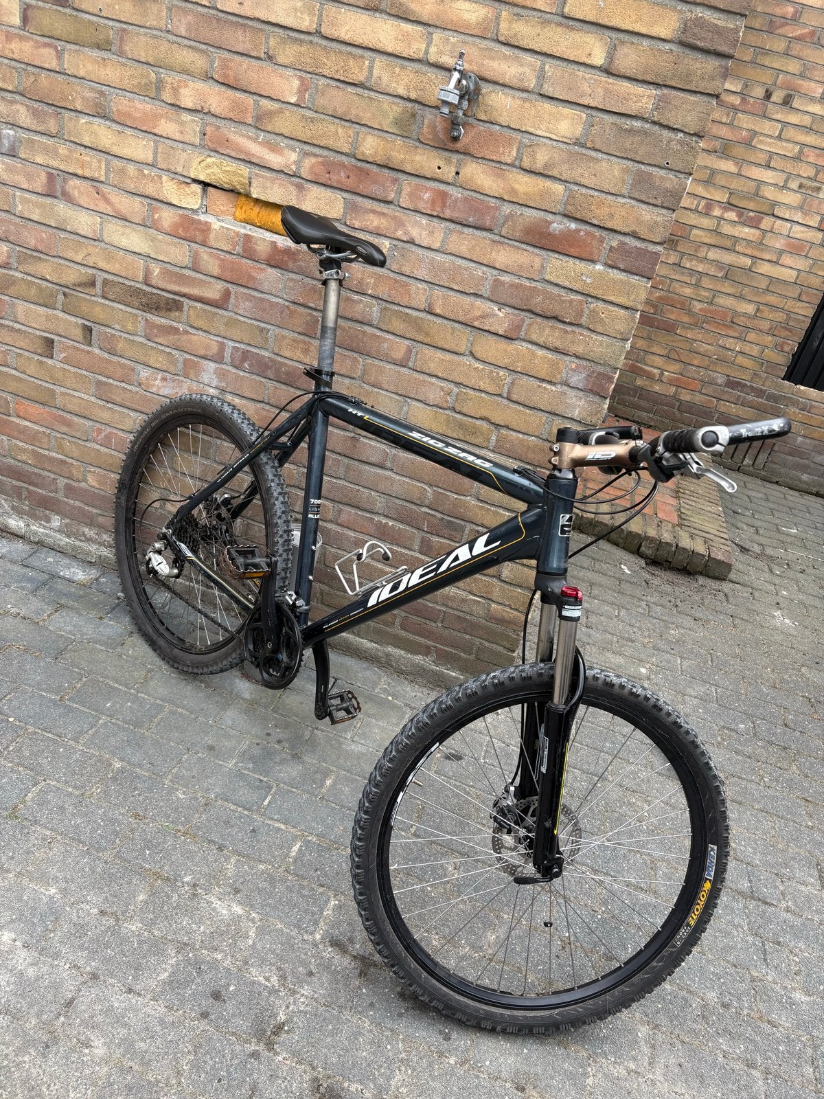 Ideal mountainbike met schijfremmen, Fietsen en Brommers, Fietsen | Mountainbikes en ATB, Gebruikt, Hardtail, Heren, Schijfrem