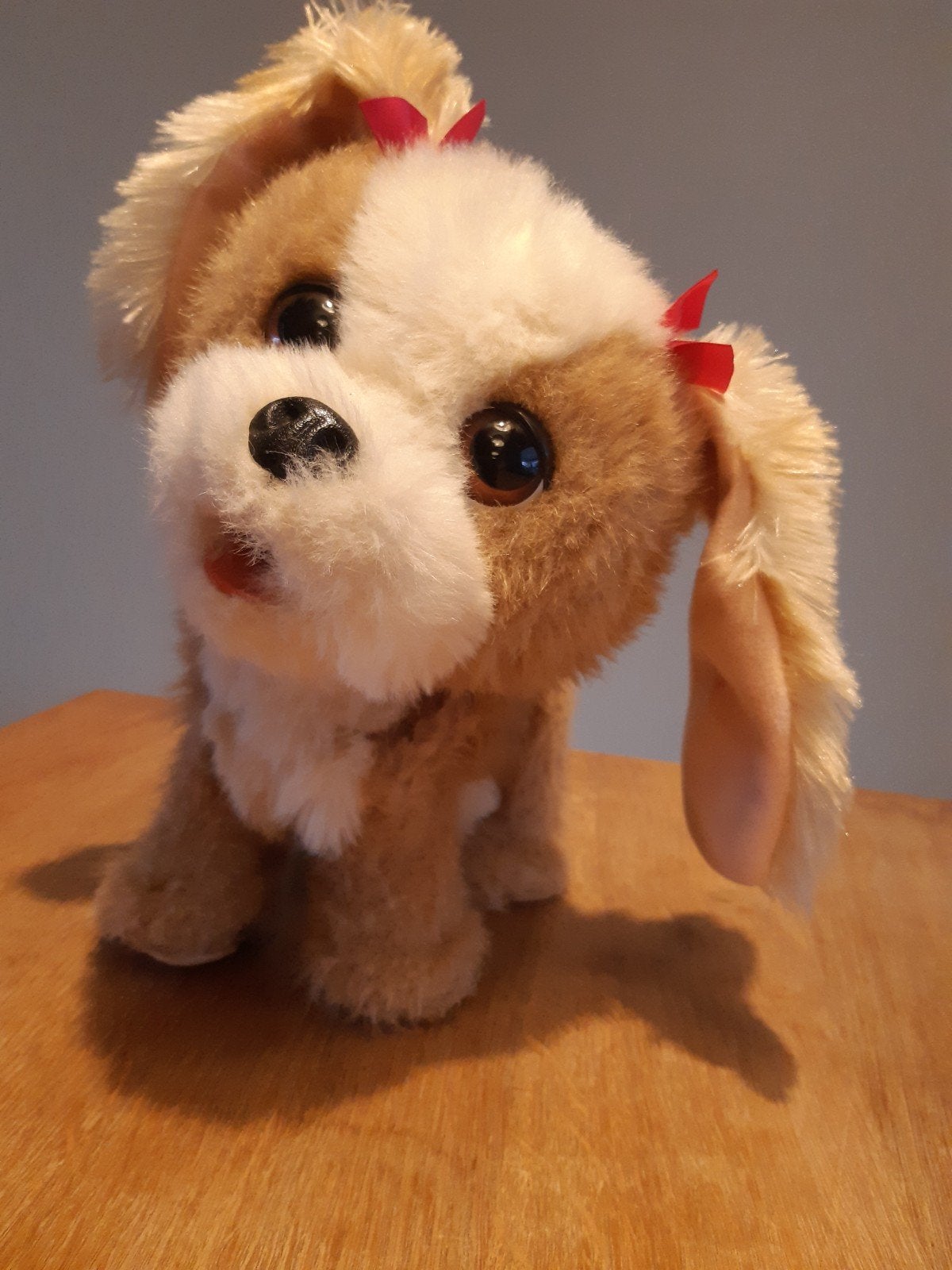 FurRealFriends Hasbro Bouncy happy to see me pup, Kinderen en Baby's, Ophalen of Verzenden, Zo goed als nieuw, Overige typen, Met geluid