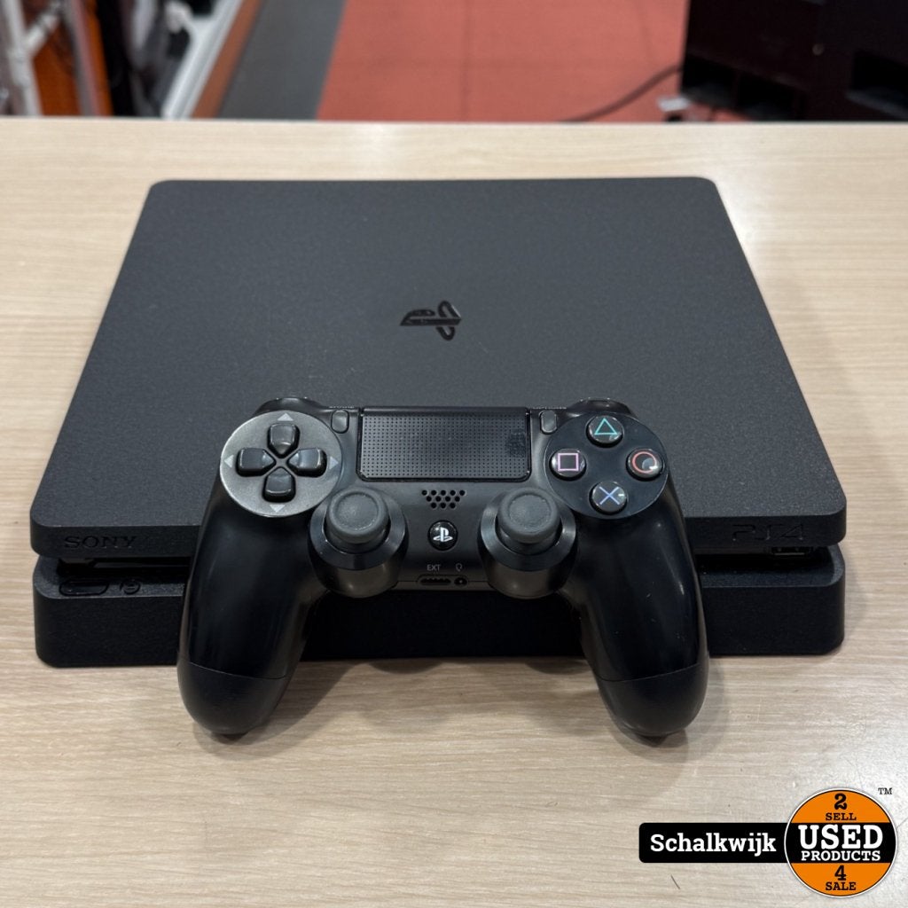 Sony Playstation 4 Slim 1TB Met controller en kabels