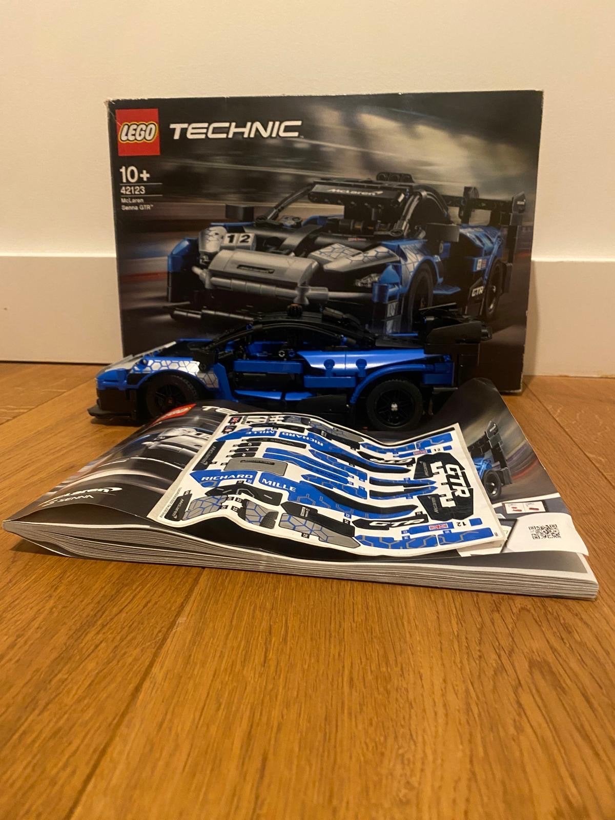 LEGO Technic McLaren Senna GTR 42123, Ophalen of Verzenden, Zo goed als nieuw, Overige merken