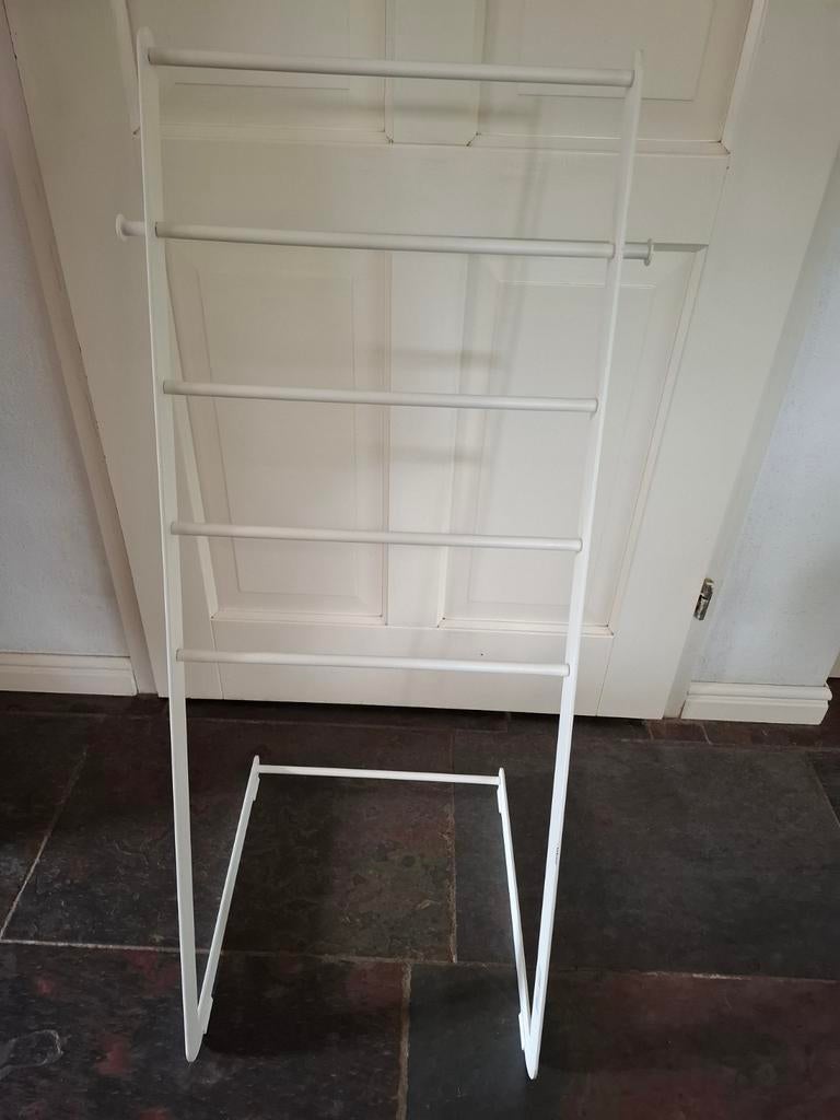 Ennuden wit metaal handdoekrek Ikea, Ophalen
