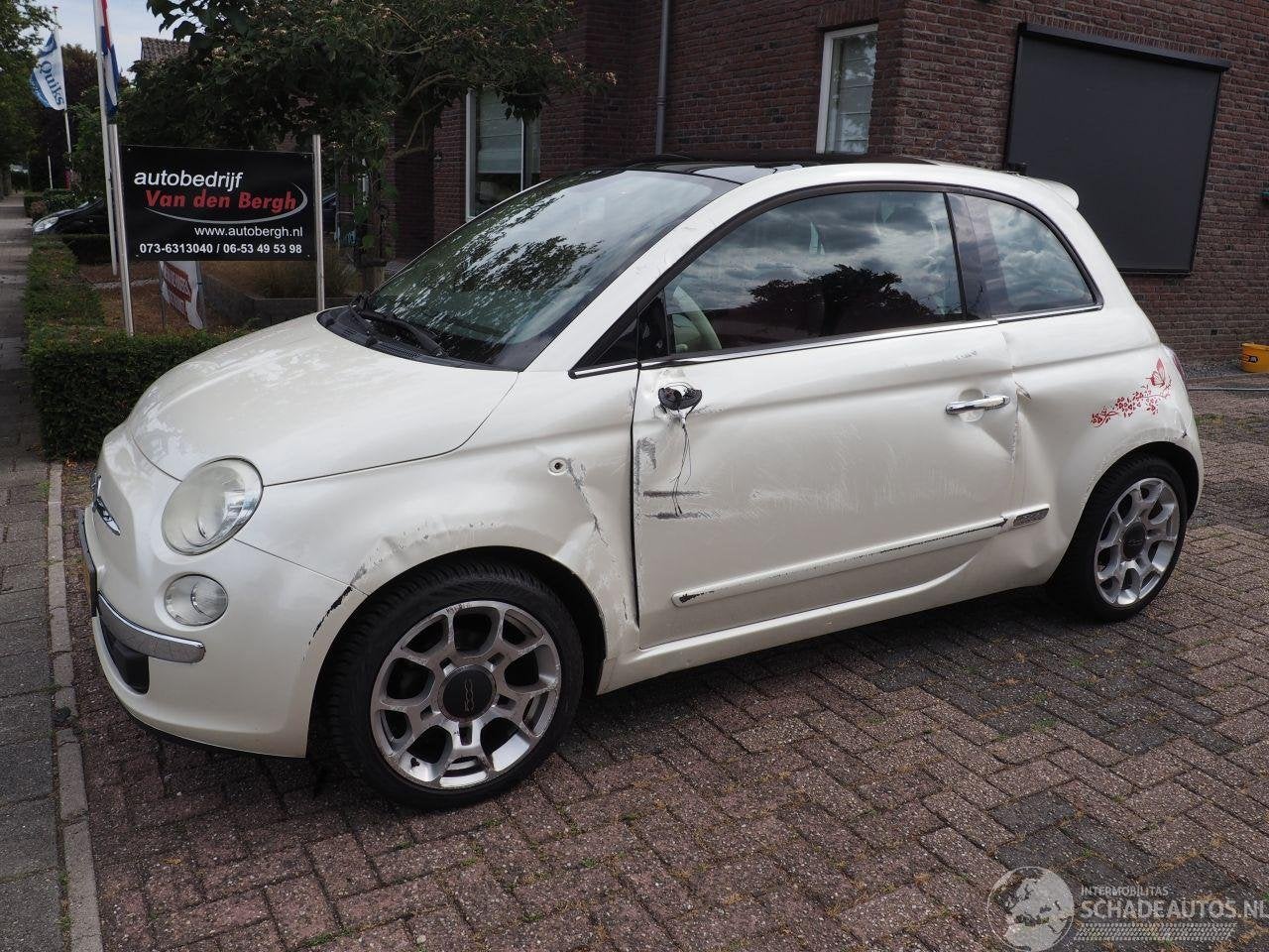 Fiat 500 1.2 Lounge Automaat (bj 2011), Auto diversen, Schadeauto's, Automaat, Webaccessibility@stellantis.com, Stellantis N.V.