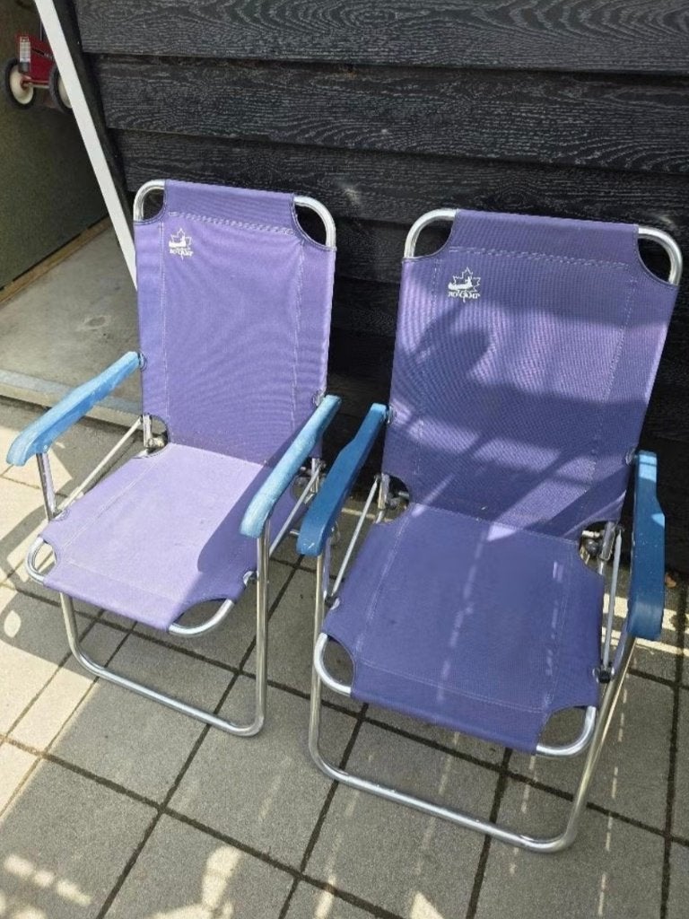 Camping stoelen bo camp 2x, Ophalen, Campingstoel