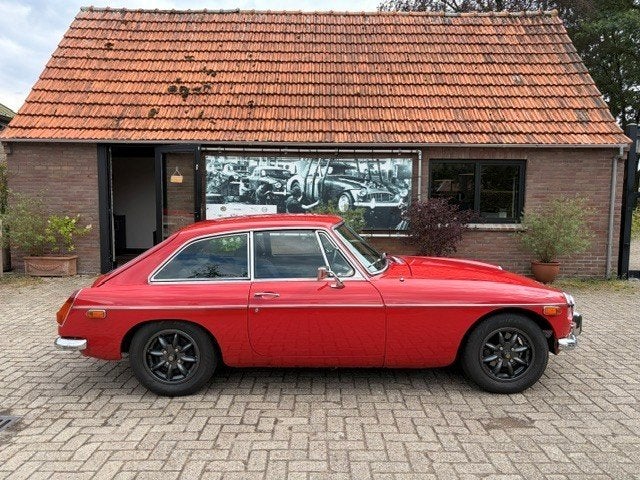 MGB GT, Overdrive, Zwart, Handgeschakeld, Particulier, Sportpakket