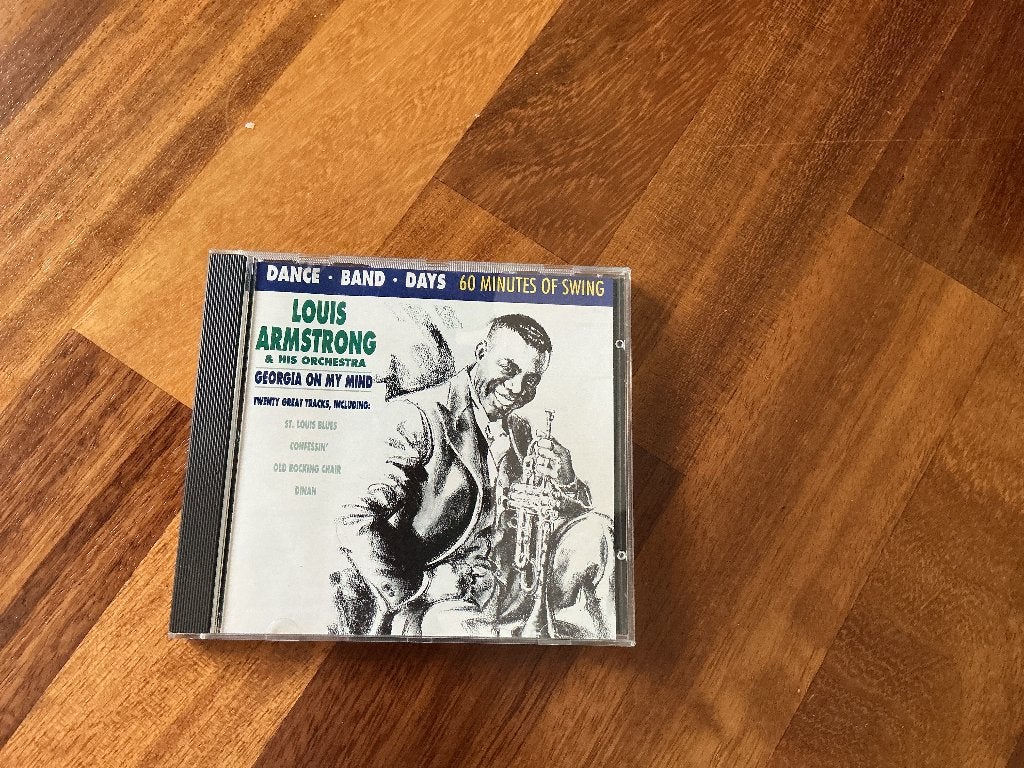 Armstrong Louis, Georgia on My Mind CD, Verzenden, Zo goed als nieuw, Jazz