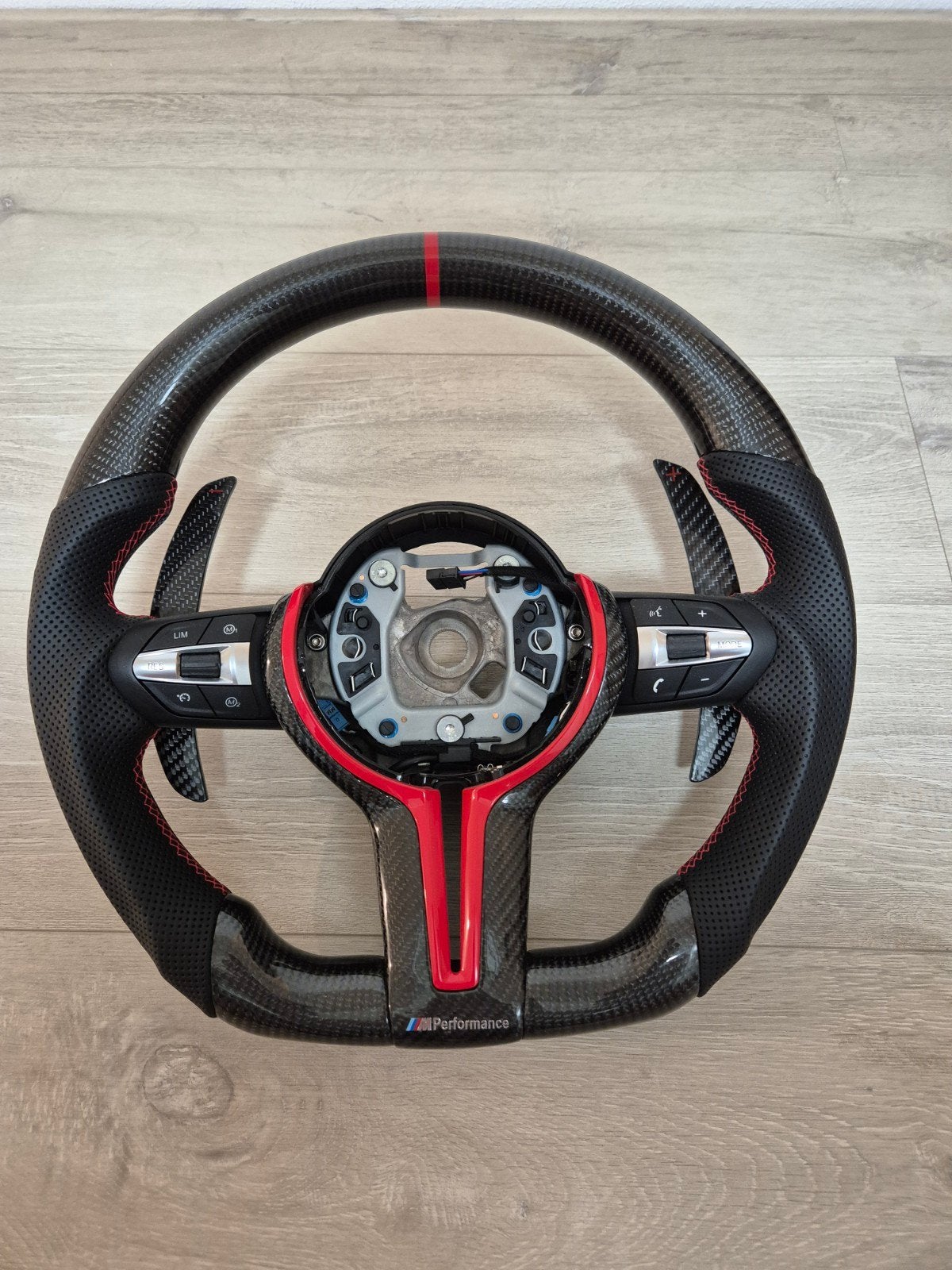 BMW M Performance Stuurwiel Carbon met Rode Accent, Ophalen of Verzenden, Nieuw, BMW