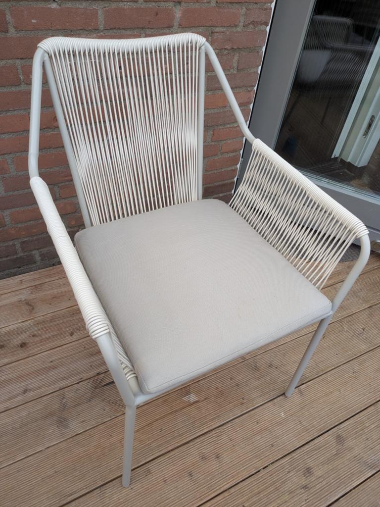 4x Tuinstoelen met kussens stoel tuin meubilair, Ophalen, Kunststof, Kwantum, Kwantum@hotmail.con