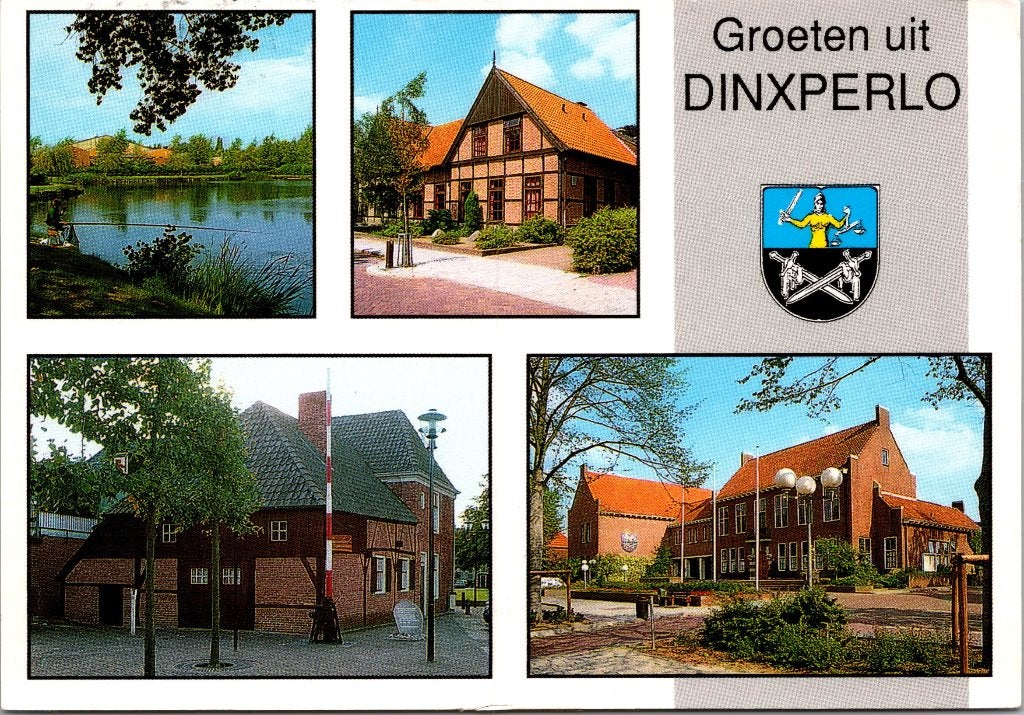 Dinxperlo - 8 ansichtkaarten, Verzamelen, Verzenden, 1980 tot heden, Gelopen, Gelderland