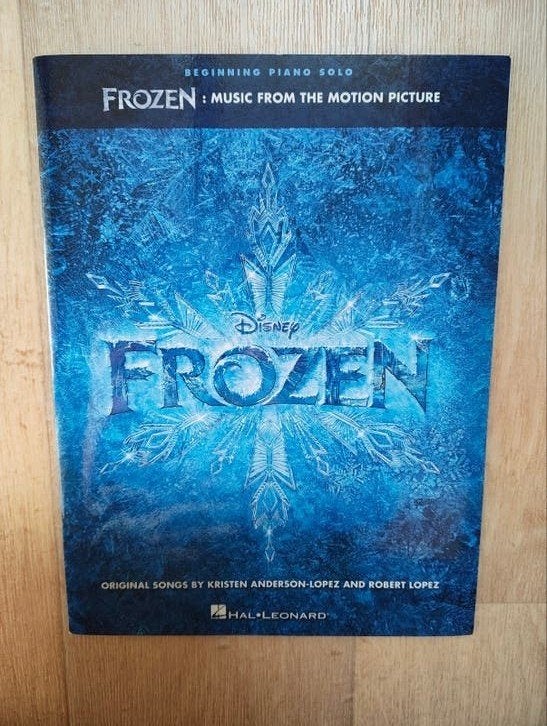 frozen, beginning piano solo, Ophalen of Verzenden, Nieuw, Artiest of Componist, Piano