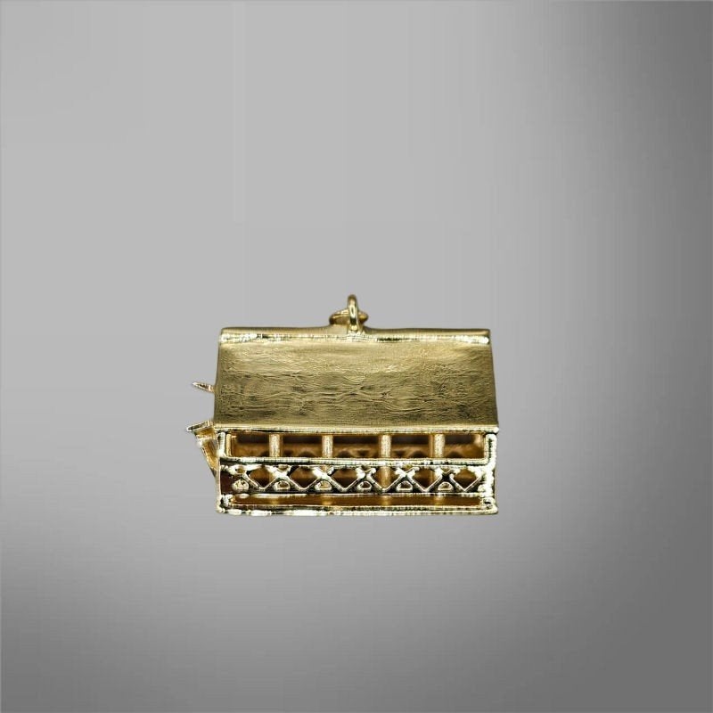 Baileo bedel – 18K goud vermeil – Simply Mahina, Overige merken, Verzenden, 1 bedel, Zilver