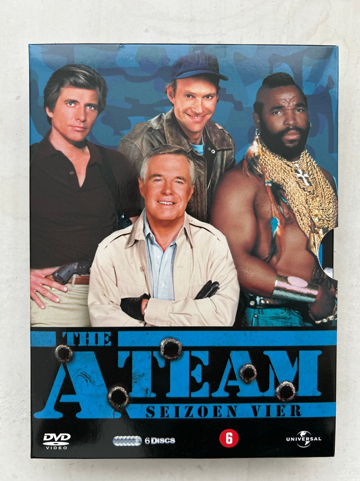 The A-Team - Seizoen Vier (DVD), Cd's en Dvd's, Seizoen 4, Ophalen of Verzenden, Vanaf 6 jaar, Actie en Avontuur
