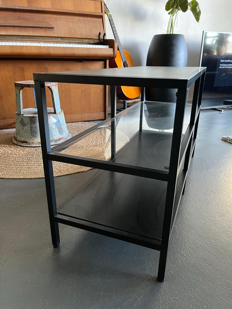 IKEA VITTSJÖ Stellingkast Laag, Ophalen, Gebruikt, 50 tot 100 cm, Minder dan 100 cm