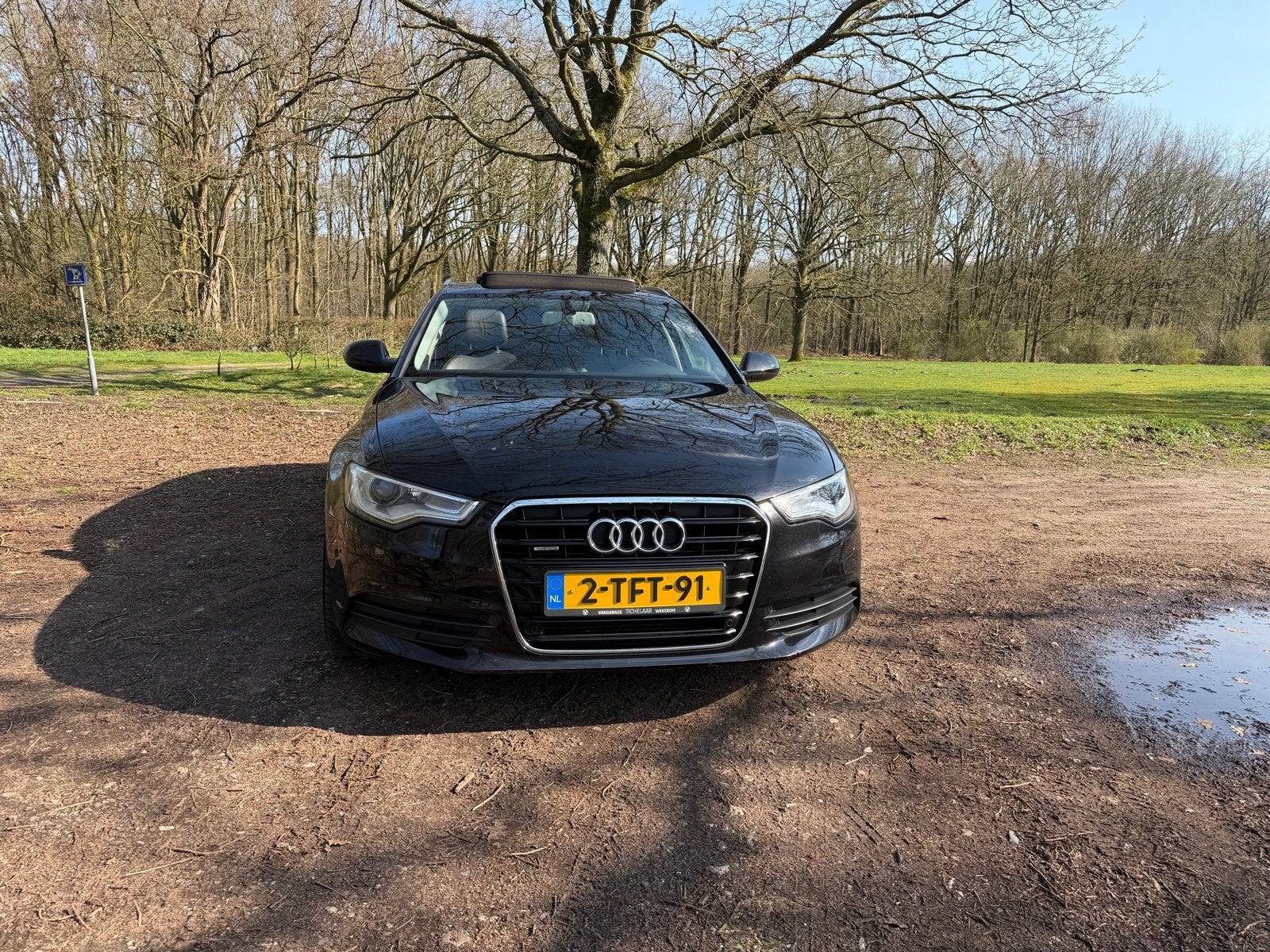 Audi A6 3.0TDI 180KW Avant Quat S-tr 2013 Zwart, Automaat, 2000 kg, Zwart, 245 pk