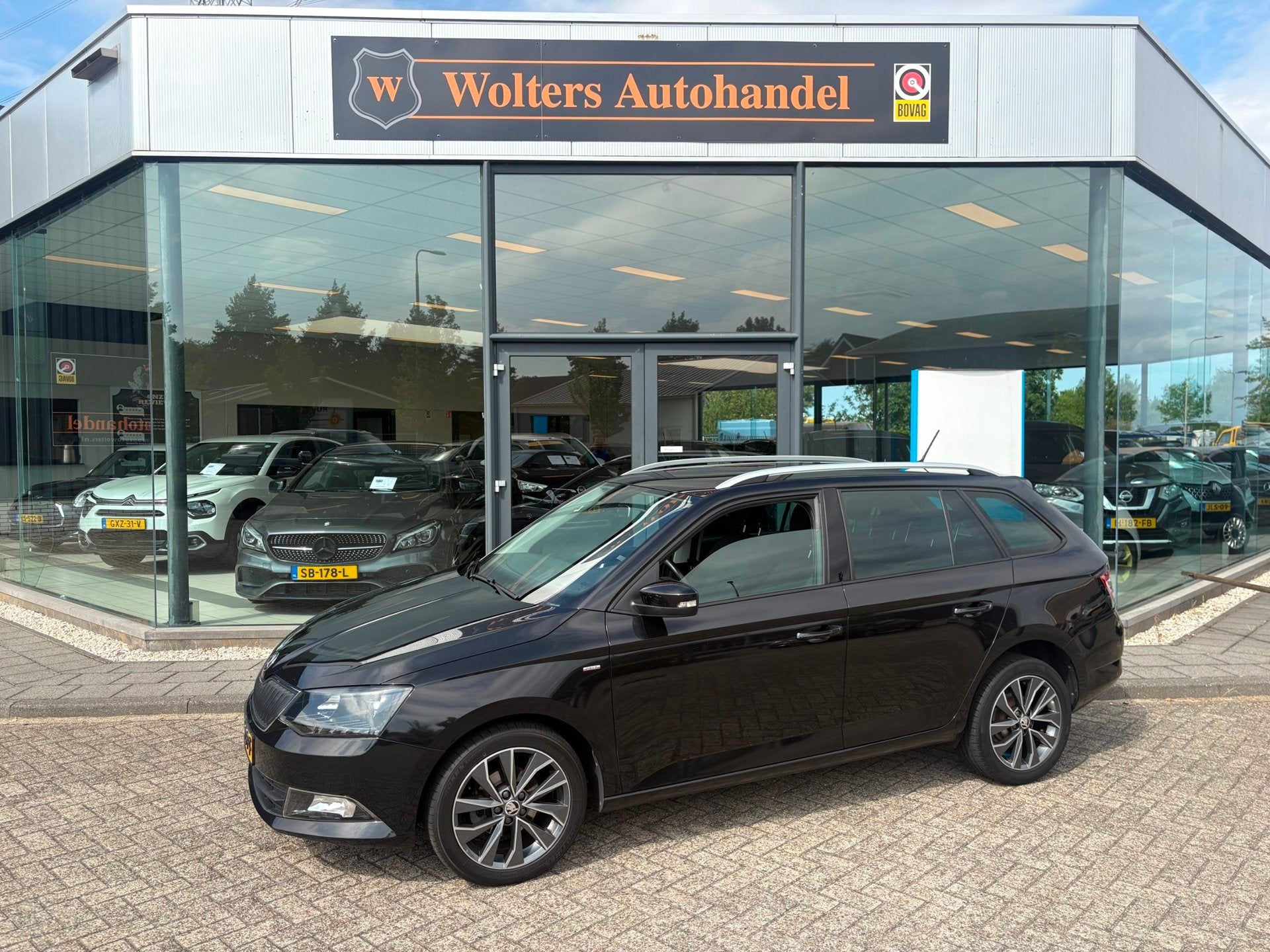Skoda Fabia Combi 1.0 MPI Drive, Auto's, Voorwielaandrijving, Euro 6, Zwart, Origineel Nederlands