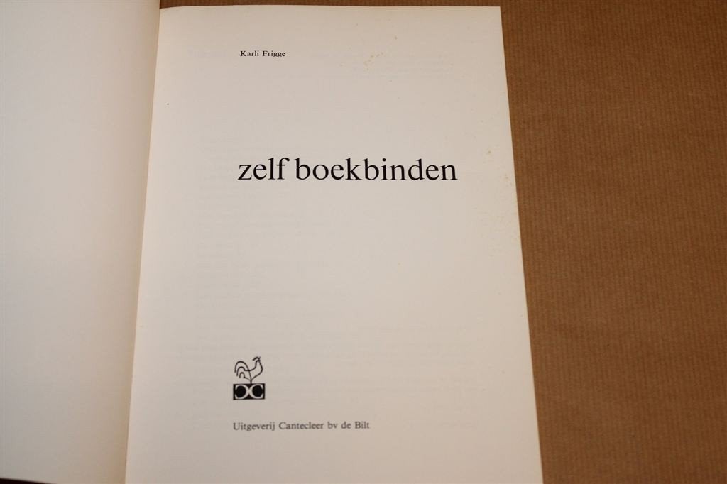 Zelf Boekbinden — Handleiding Inbinden en Restaureren, Ophalen of Verzenden, Gelezen