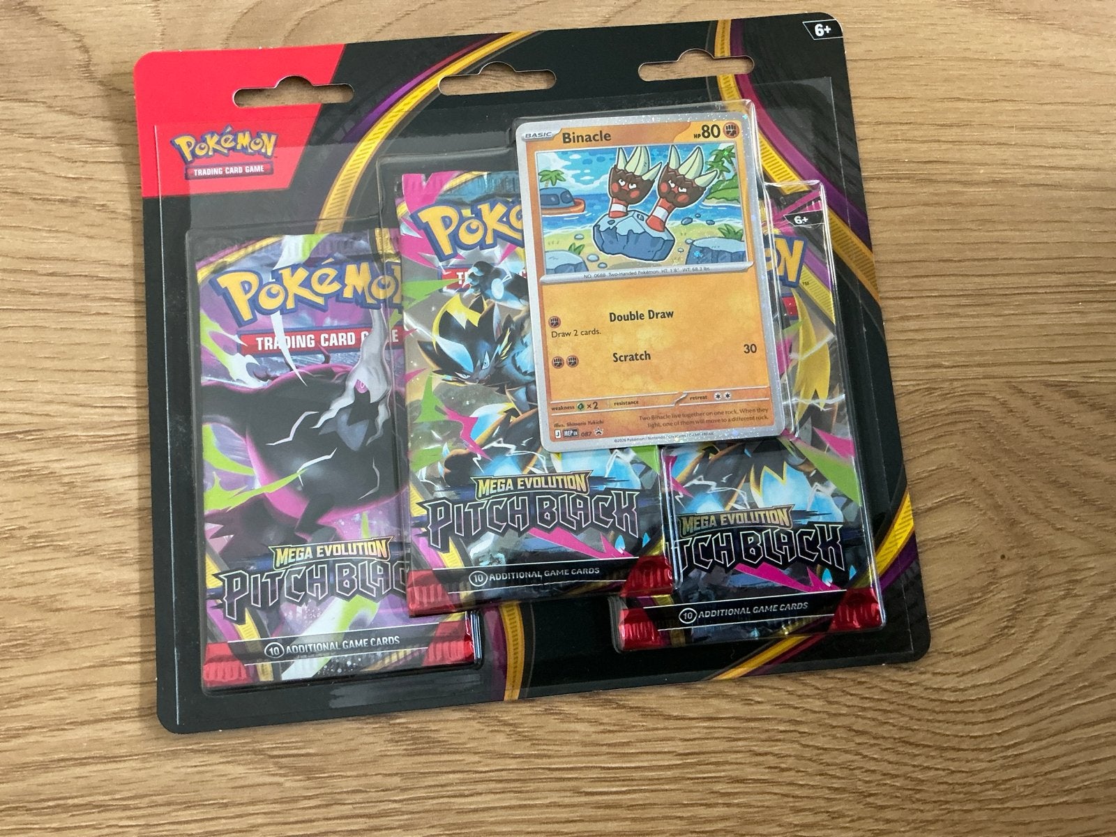 Pokémon TCG Mega Evolution Pitch Black Booster Pack, Ophalen of Verzenden, Nieuw, Booster, Foil
